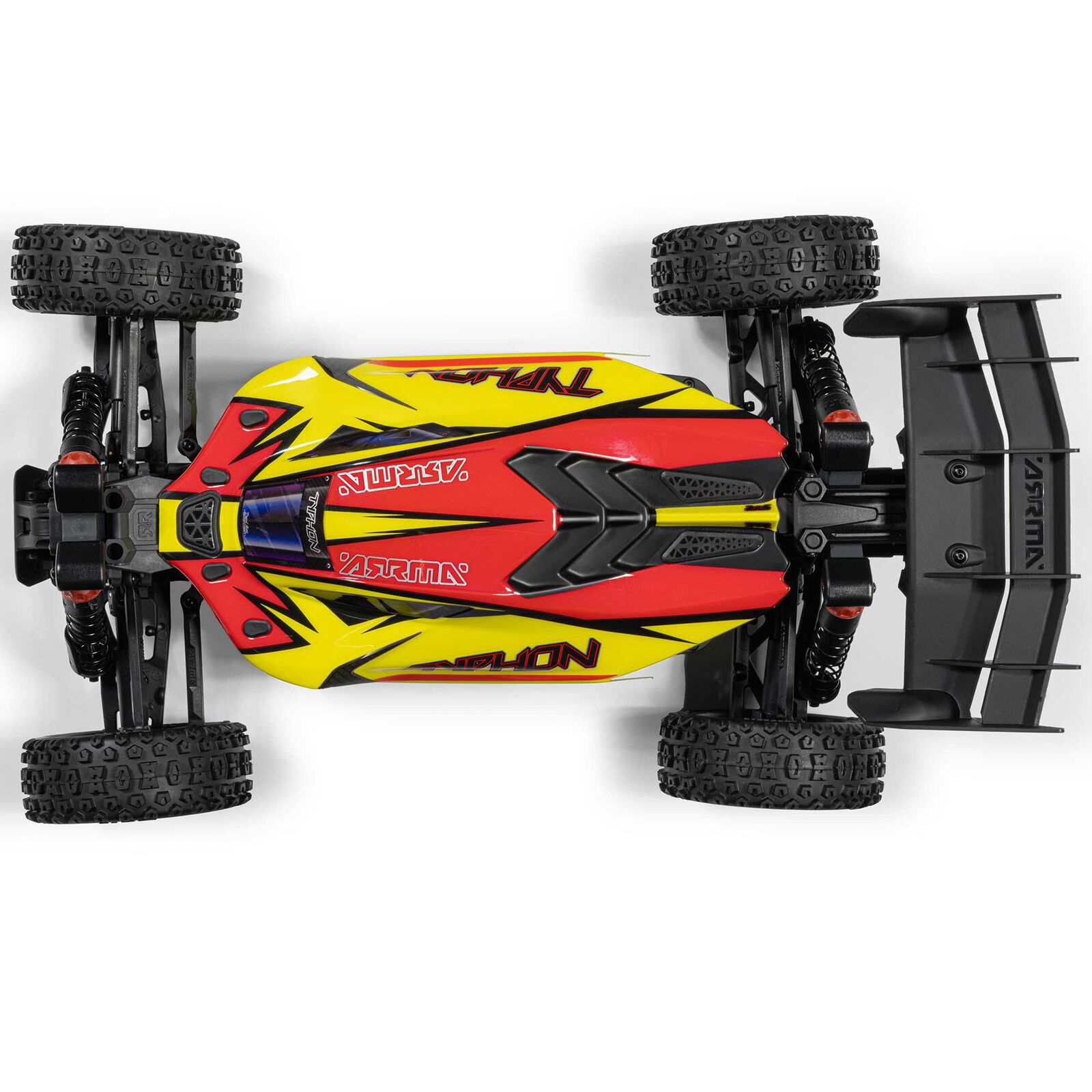 1/8 TYPHON MEGA 665 4X4 RTR Brushed Buggy, Blue
