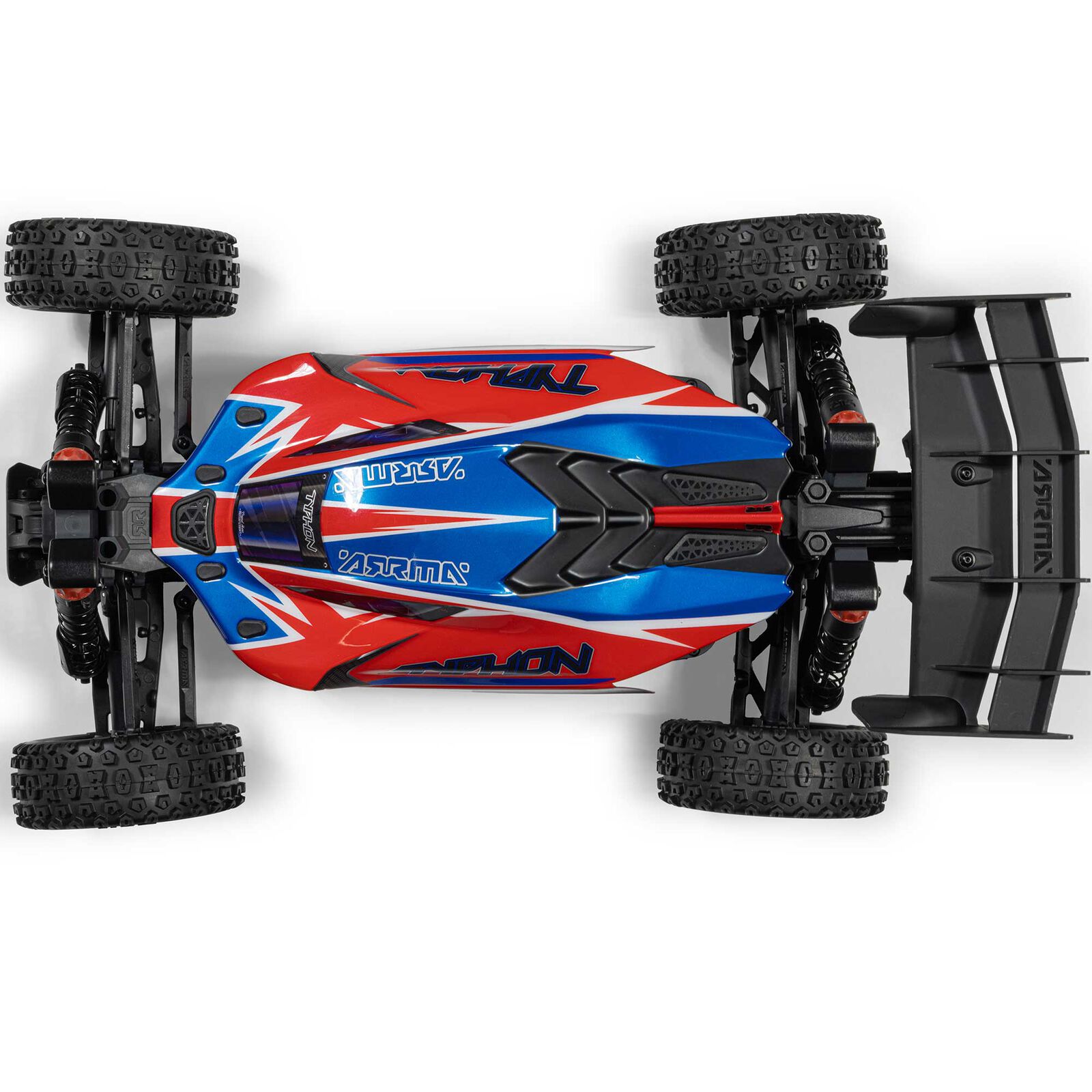 1/8 TYPHON MEGA 665 4X4 RTR Brushed Buggy, Blue
