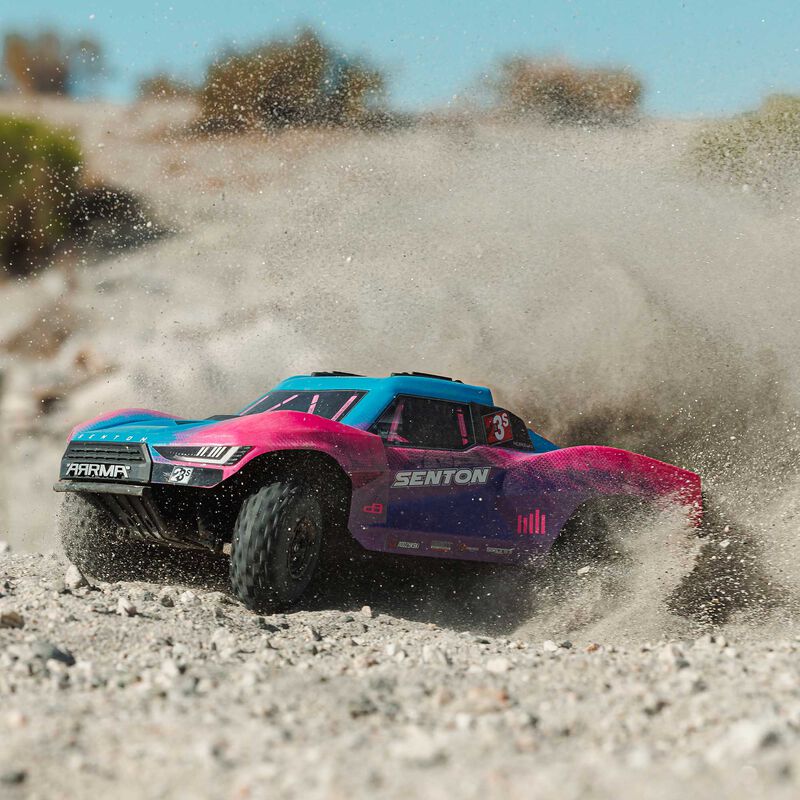 ARRMA 1:10 SENTON 223S DSC 4X4 RTR Brushless Short Course Truck, Red