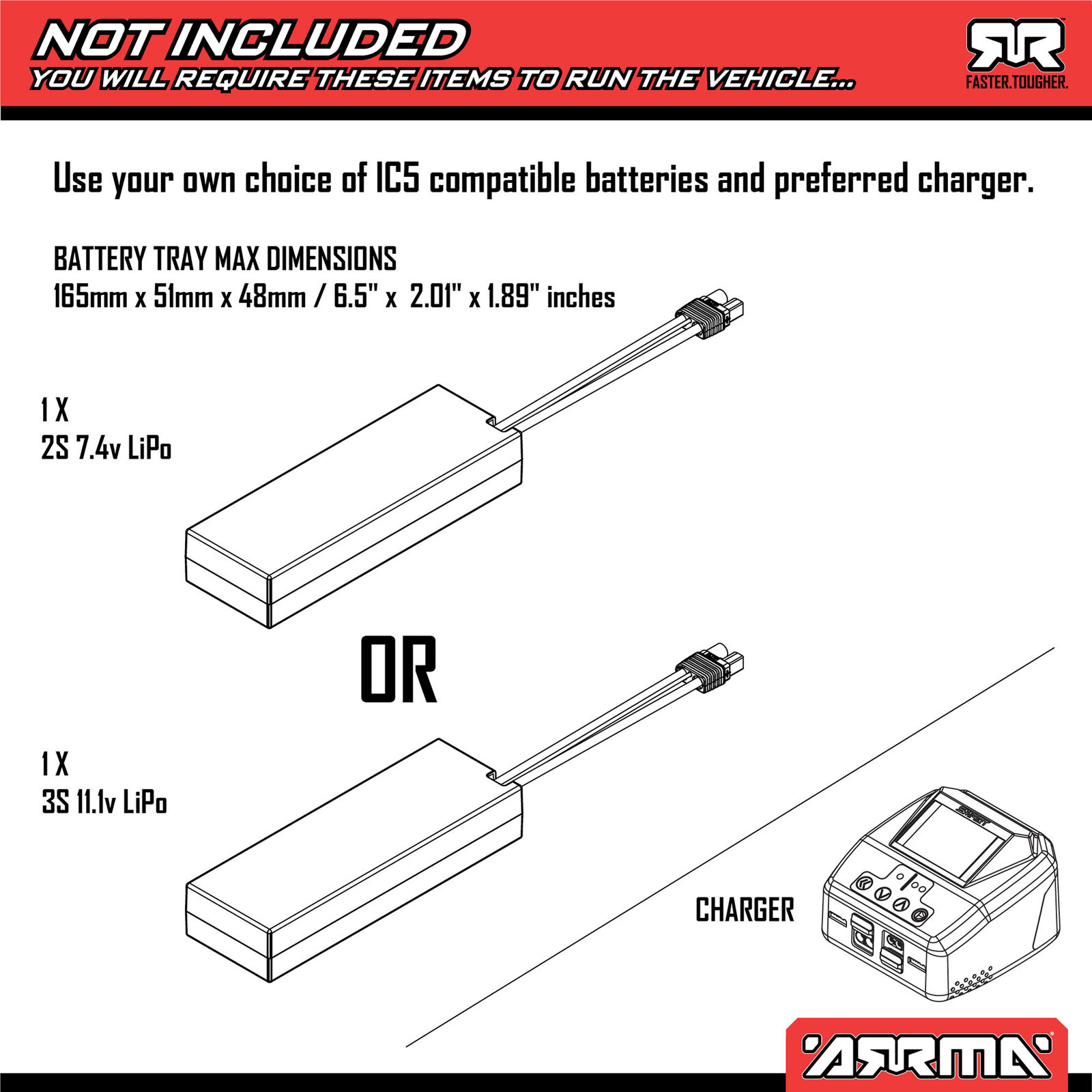 ARRMA 1/10 ARRMA VORTEKS 223S-ARA4305V4T2