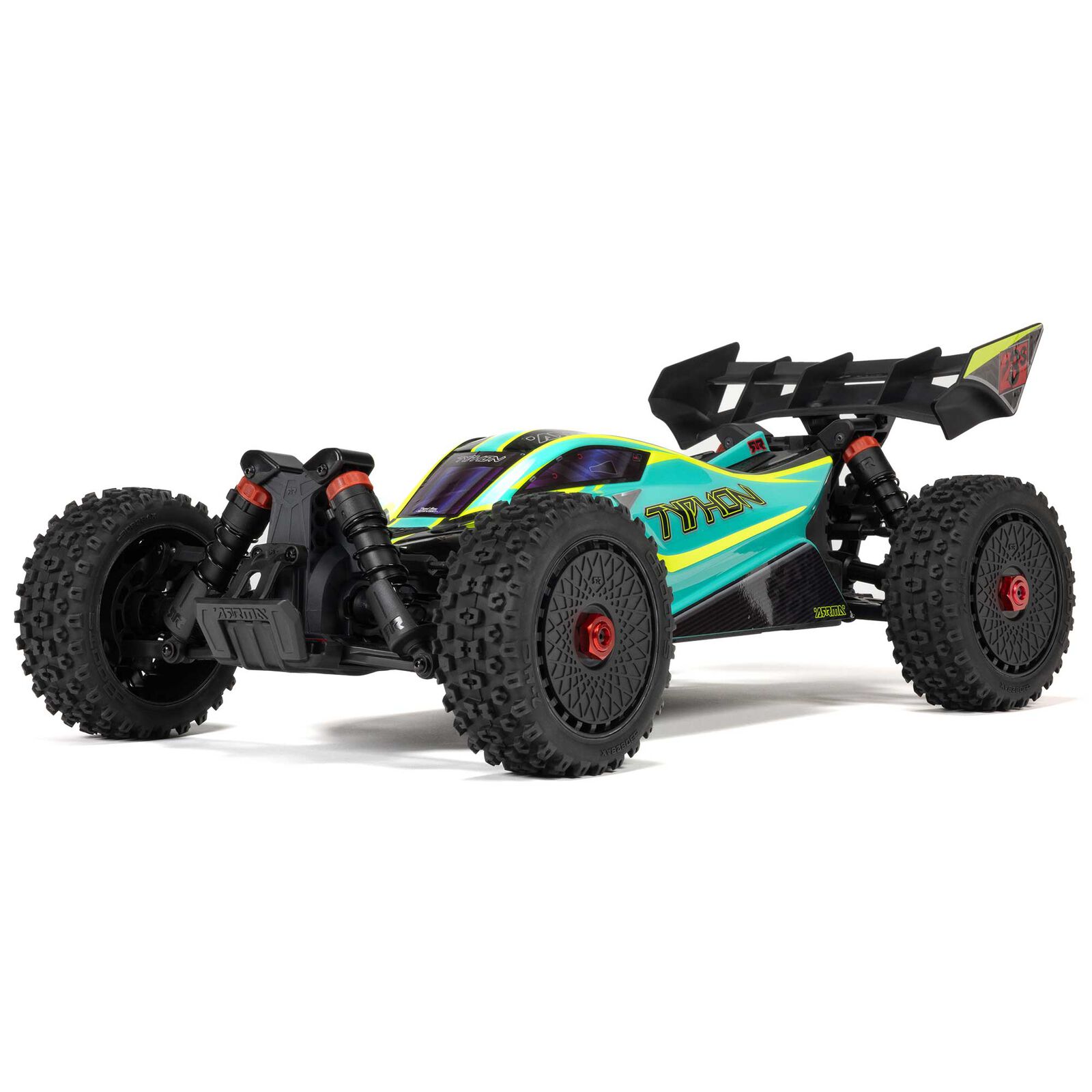 1/8 TYPHON 223S DSC 4X4 RTR Brushless Buggy, Red