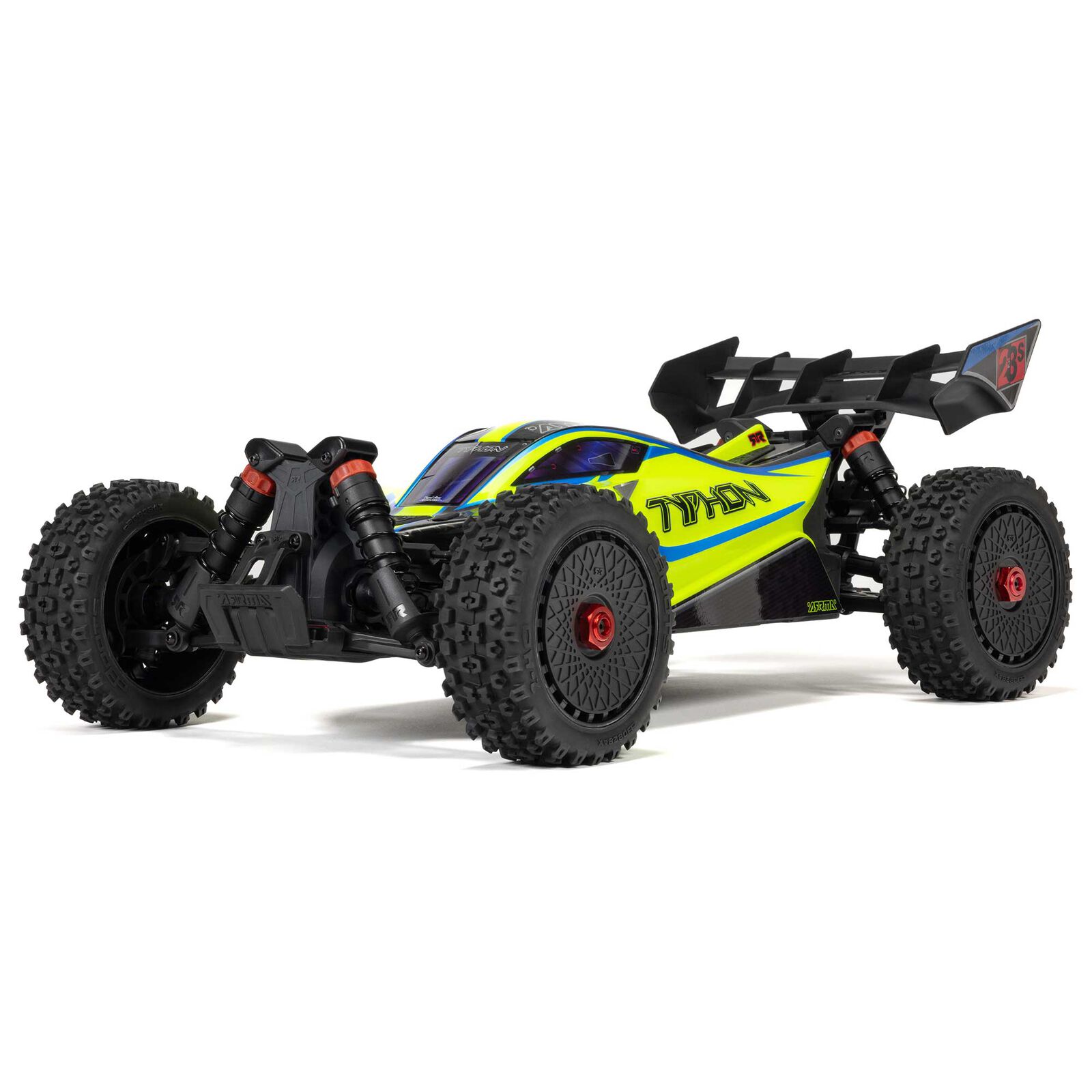 1/8 TYPHON 223S DSC 4X4 RTR Brushless Buggy, Red