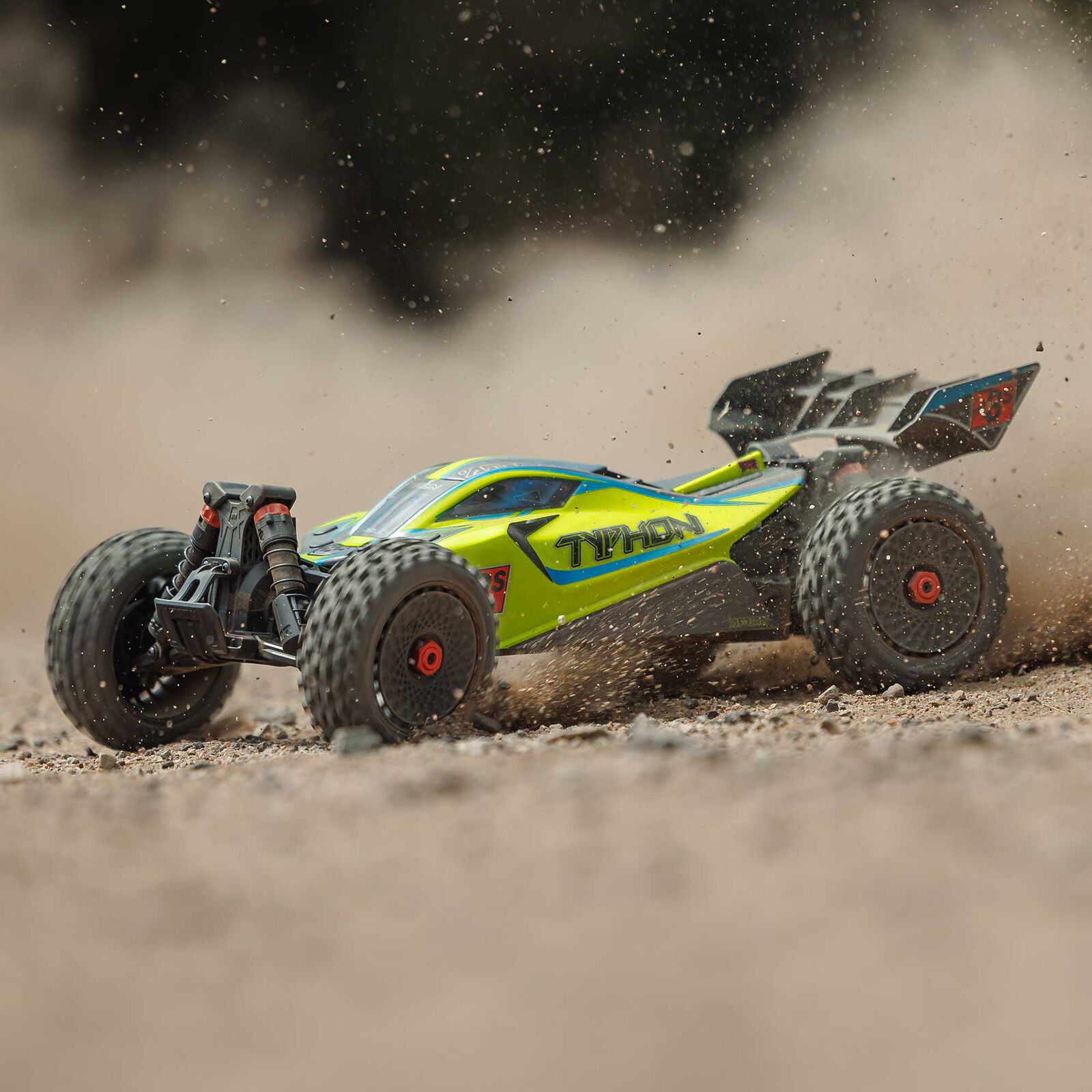 1/8 TYPHON 223S DSC 4X4 RTR Brushless Buggy, Red
