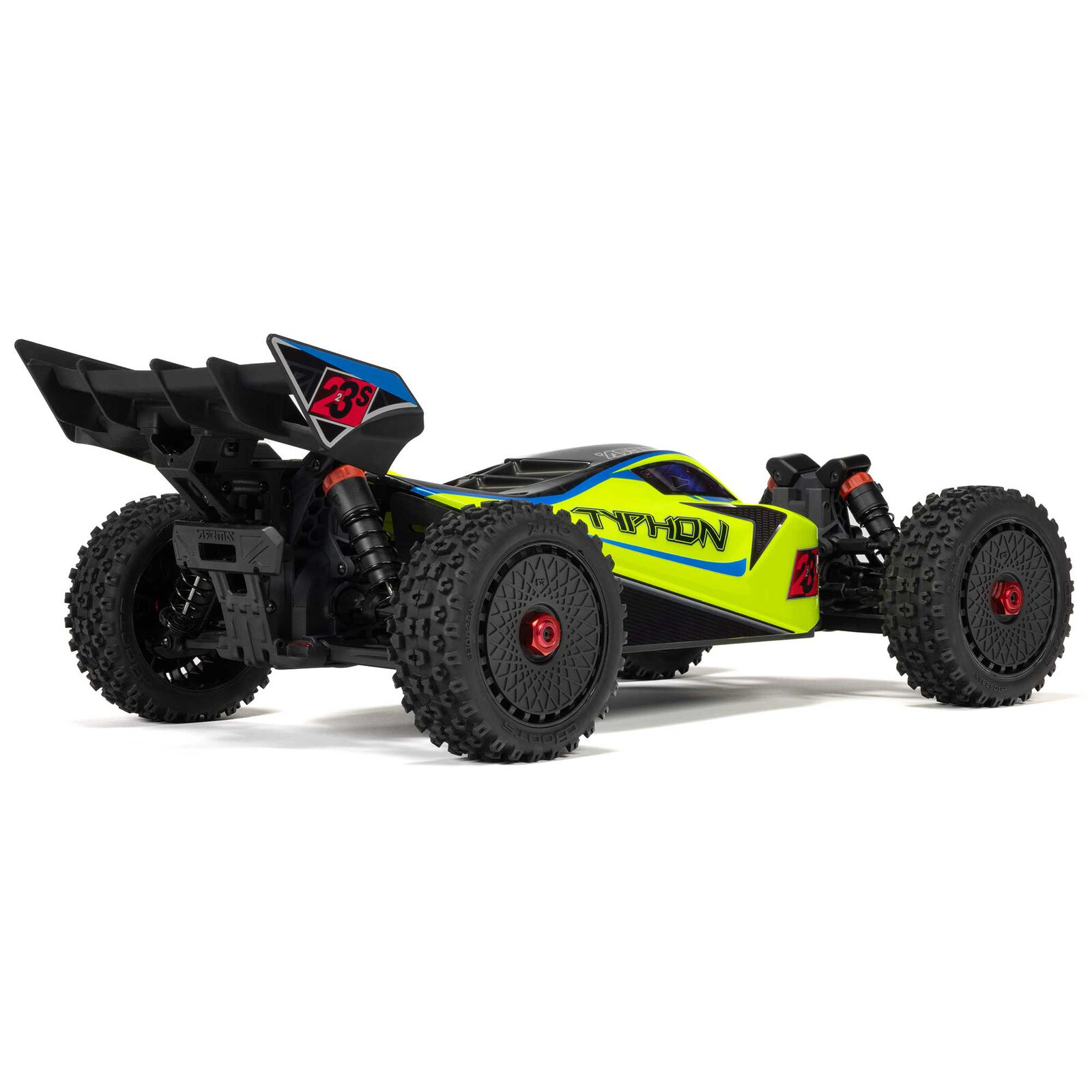 1/8 TYPHON 223S DSC 4X4 RTR Brushless Buggy, Red