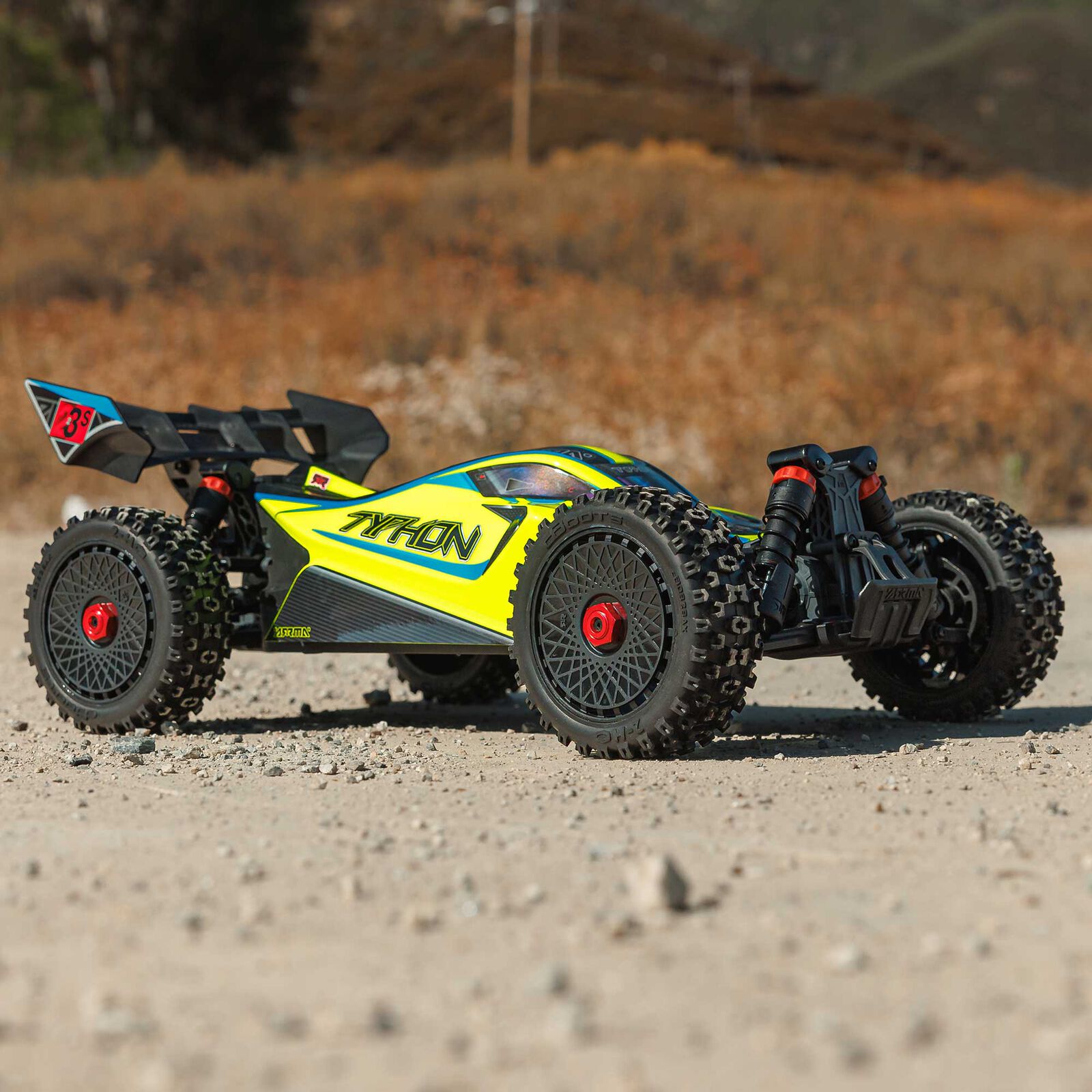 1/8 TYPHON 223S DSC 4X4 RTR Brushless Buggy, Red