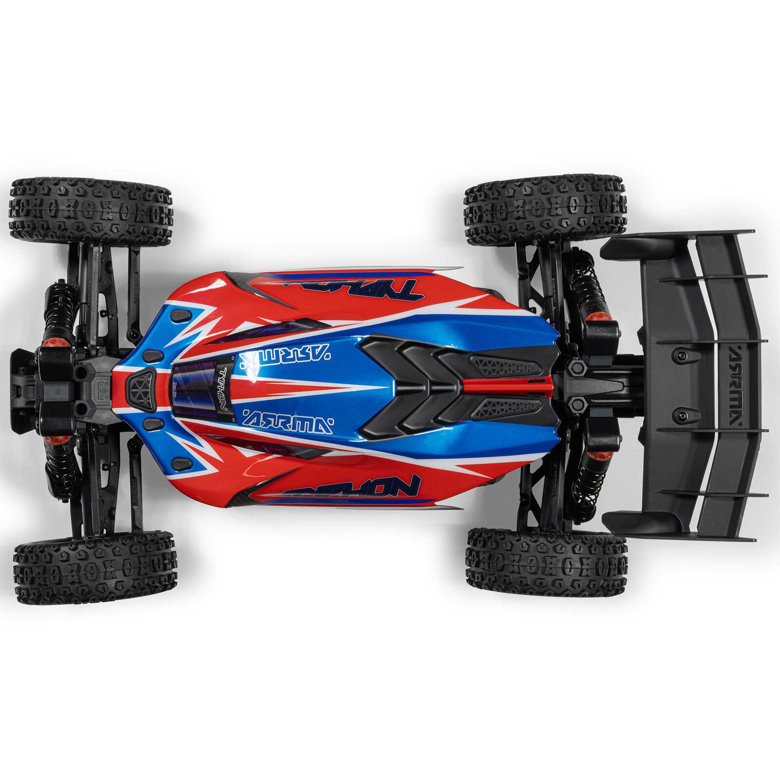 1/8 TYPHON 223S DSC 4X4 RTR Brushless Buggy, Red