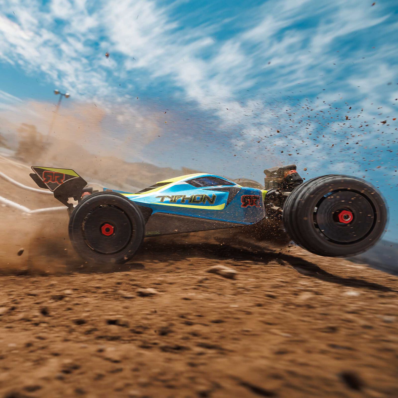 1/8 TYPHON 223S DSC 4X4 RTR Brushless Buggy, Red