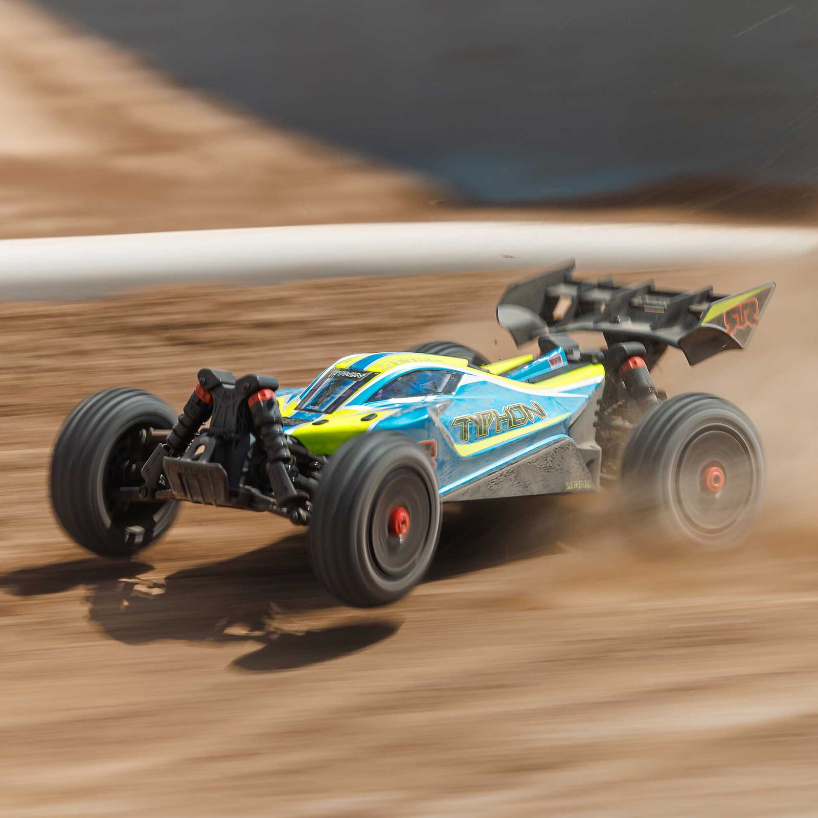 1/8 TYPHON 223S DSC 4X4 RTR Brushless Buggy, Red