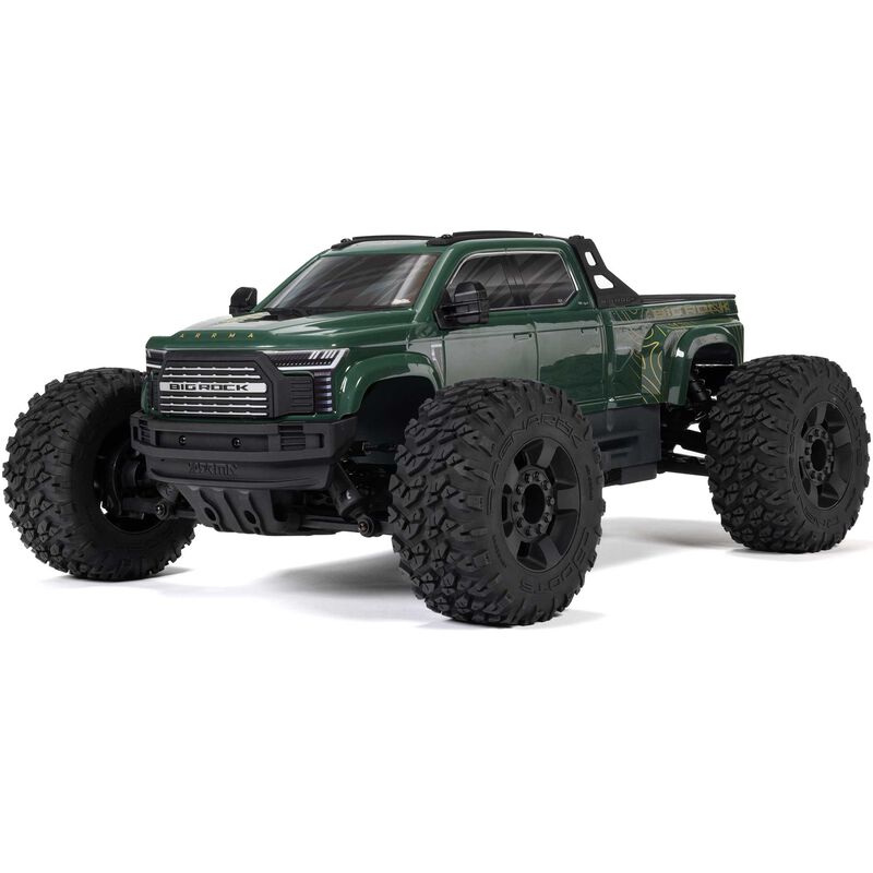 ARRMA 1/10 BIG ROCK 223S DSC 4X4 RTR Brushless Monster Truck-ARA4312V4T1/ARA4312V4T2/ARA4312V4T3
