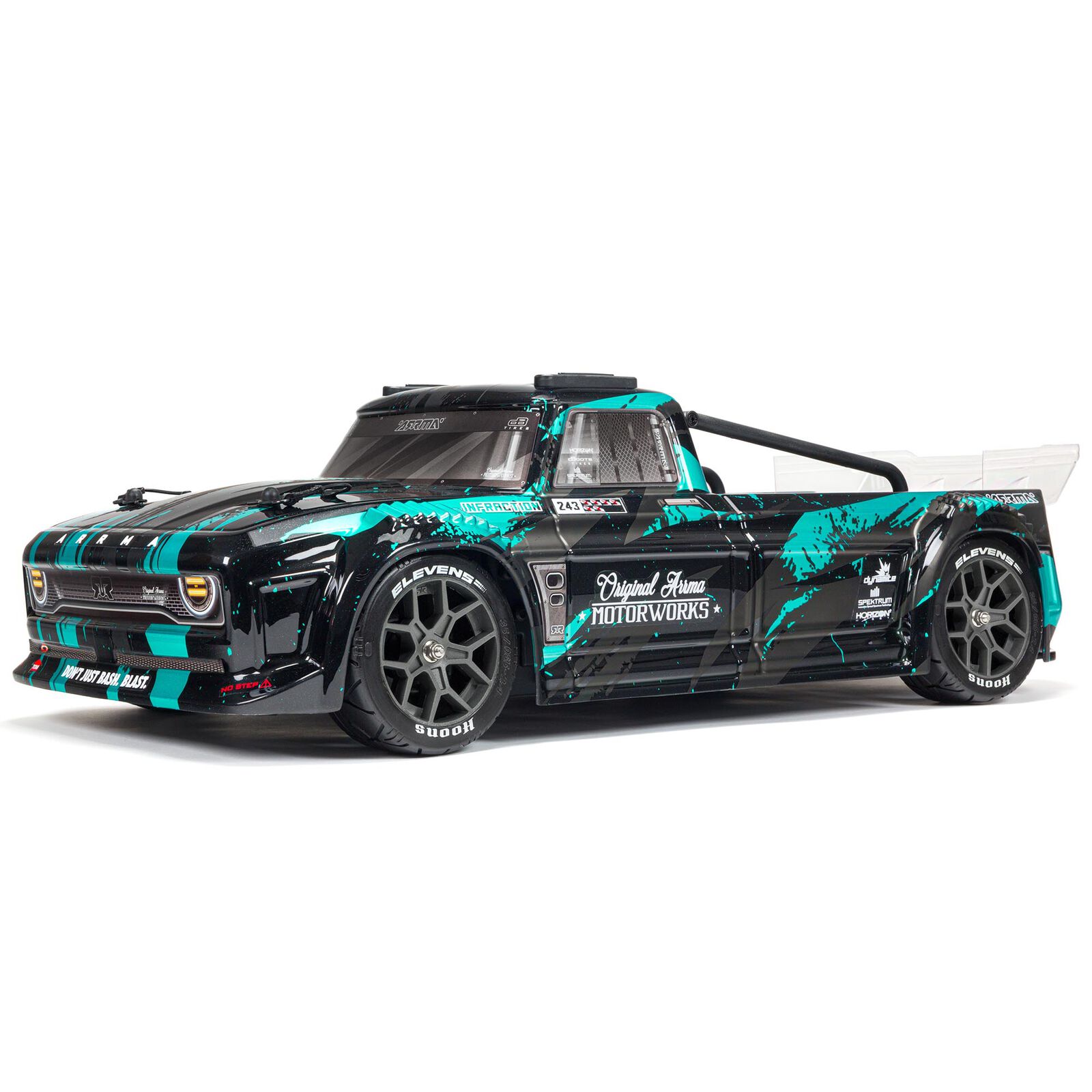 Arrma 1/8 INFRACTION 3S 4X4 RTR Brushless All-Road Street Bash, Black/Gold（Ships within 5-7 days）
