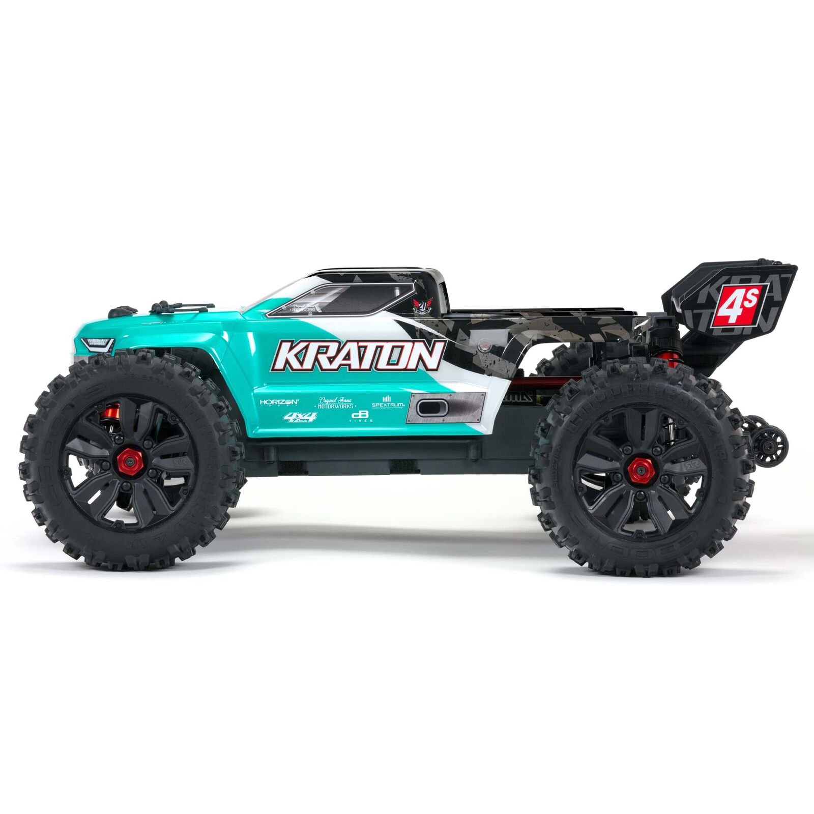 Arrma 1/18 In Stock 1/10 KRATON 4S 4X4 RTR Brushless Speed Truck, Red（Ships within 5-7 days）