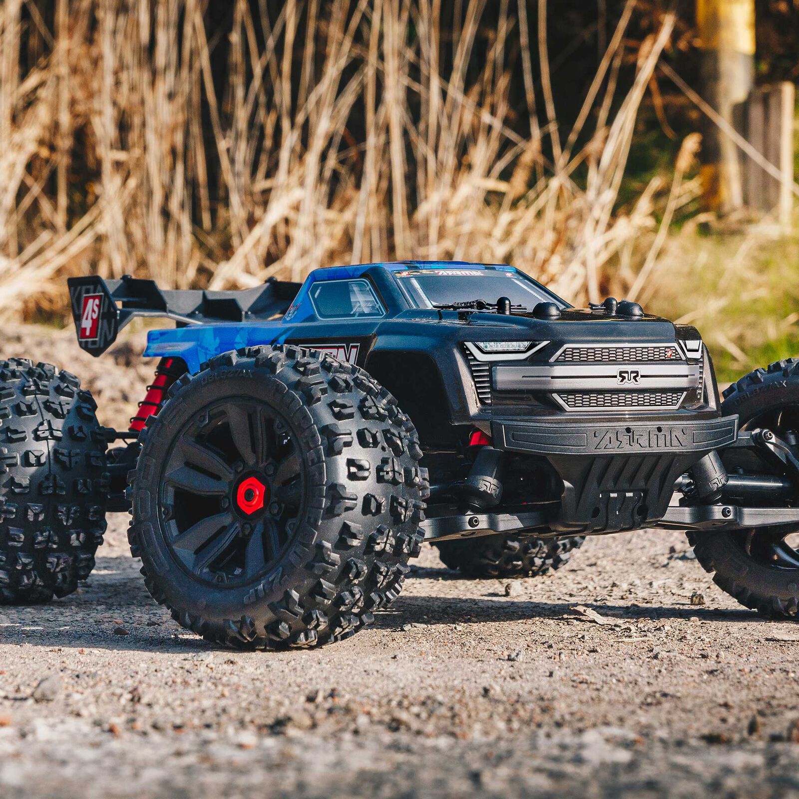 Arrma 1/18 In Stock 1/10 KRATON 4S 4X4 RTR Brushless Speed Truck, Red（Ships within 5-7 days）