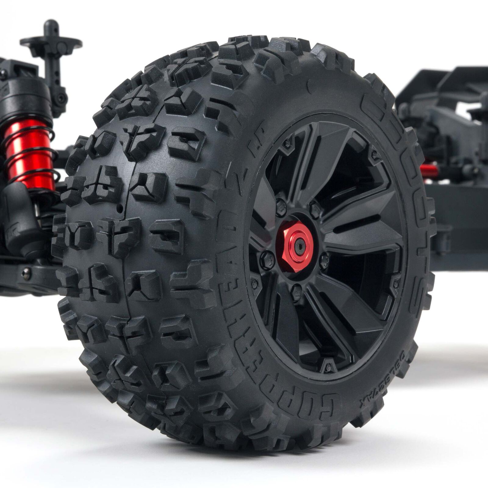 Arrma 1/18 In Stock 1/10 KRATON 4S 4X4 RTR Brushless Speed Truck, Red（Ships within 5-7 days）