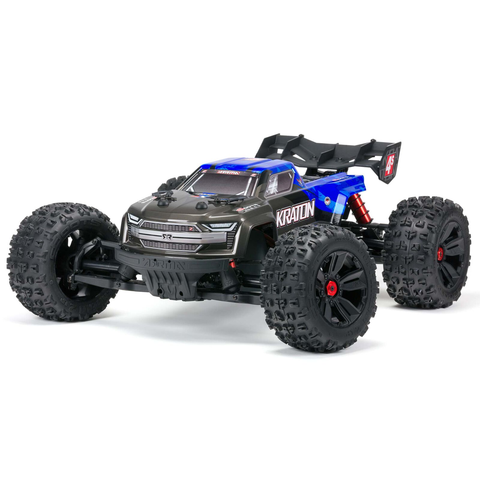 Arrma 1/18 In Stock 1/10 KRATON 4S 4X4 RTR Brushless Speed Truck, Red（Ships within 5-7 days）