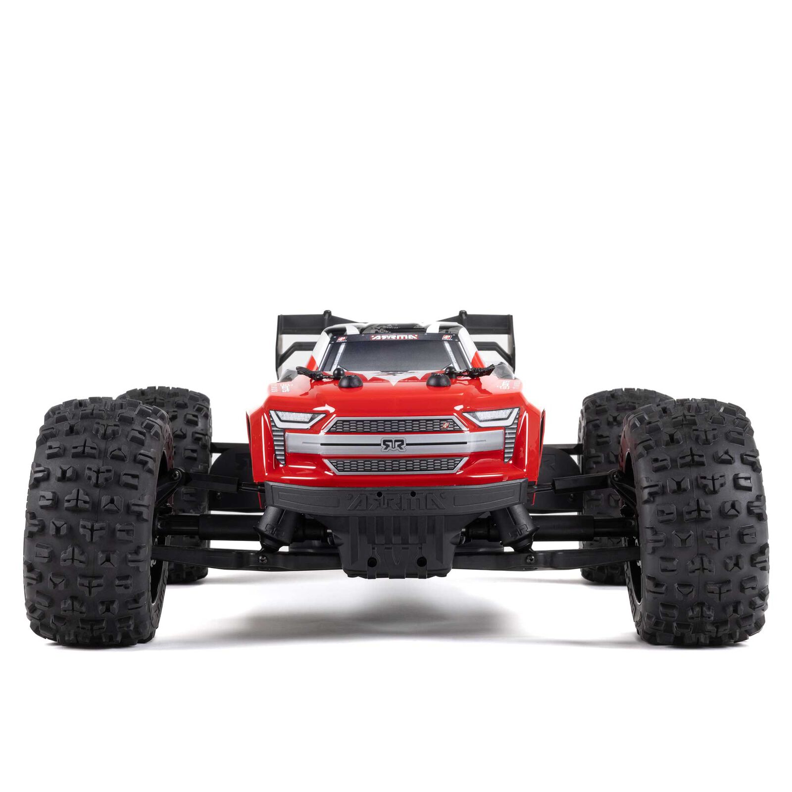Arrma 1/18 In Stock 1/10 KRATON 4S 4X4 RTR Brushless Speed Truck, Red（Ships within 5-7 days）