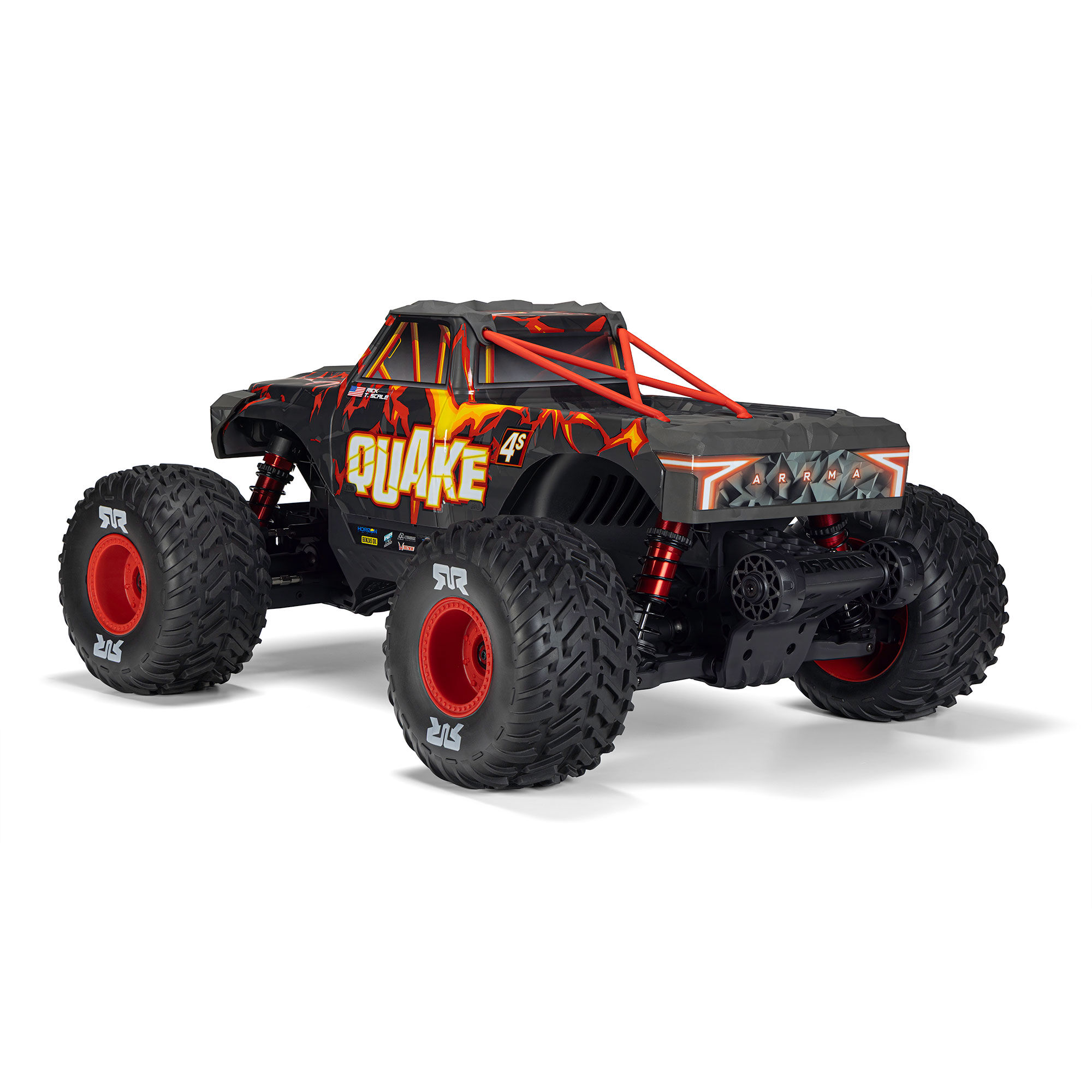 ARRMA 1:8 QUAKE 4S DSC 4X4 RTR Brushless Monster Truck-ARA4437T1