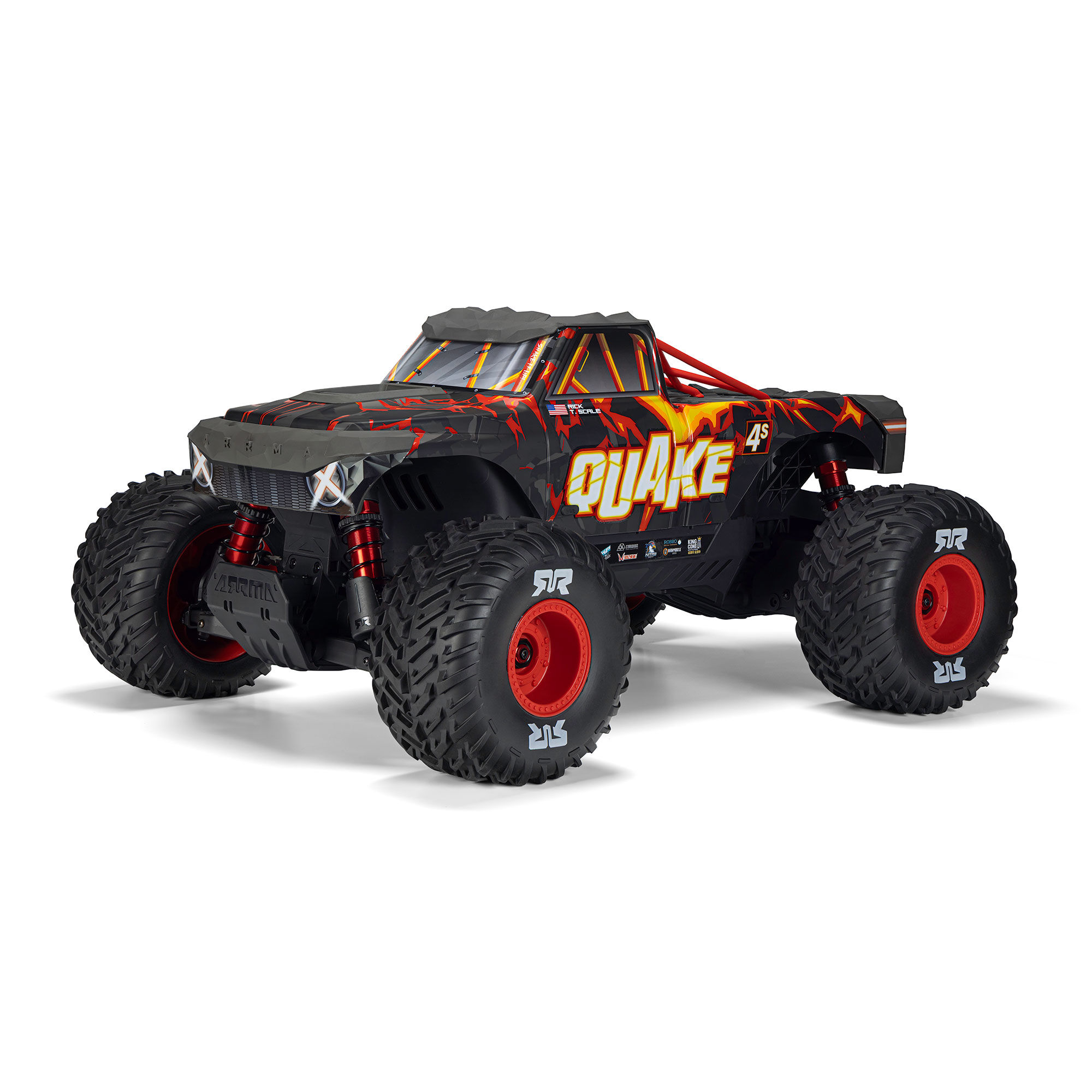 ARRMA 1:8 QUAKE 4S DSC 4X4 RTR Brushless Monster Truck-ARA4437T1