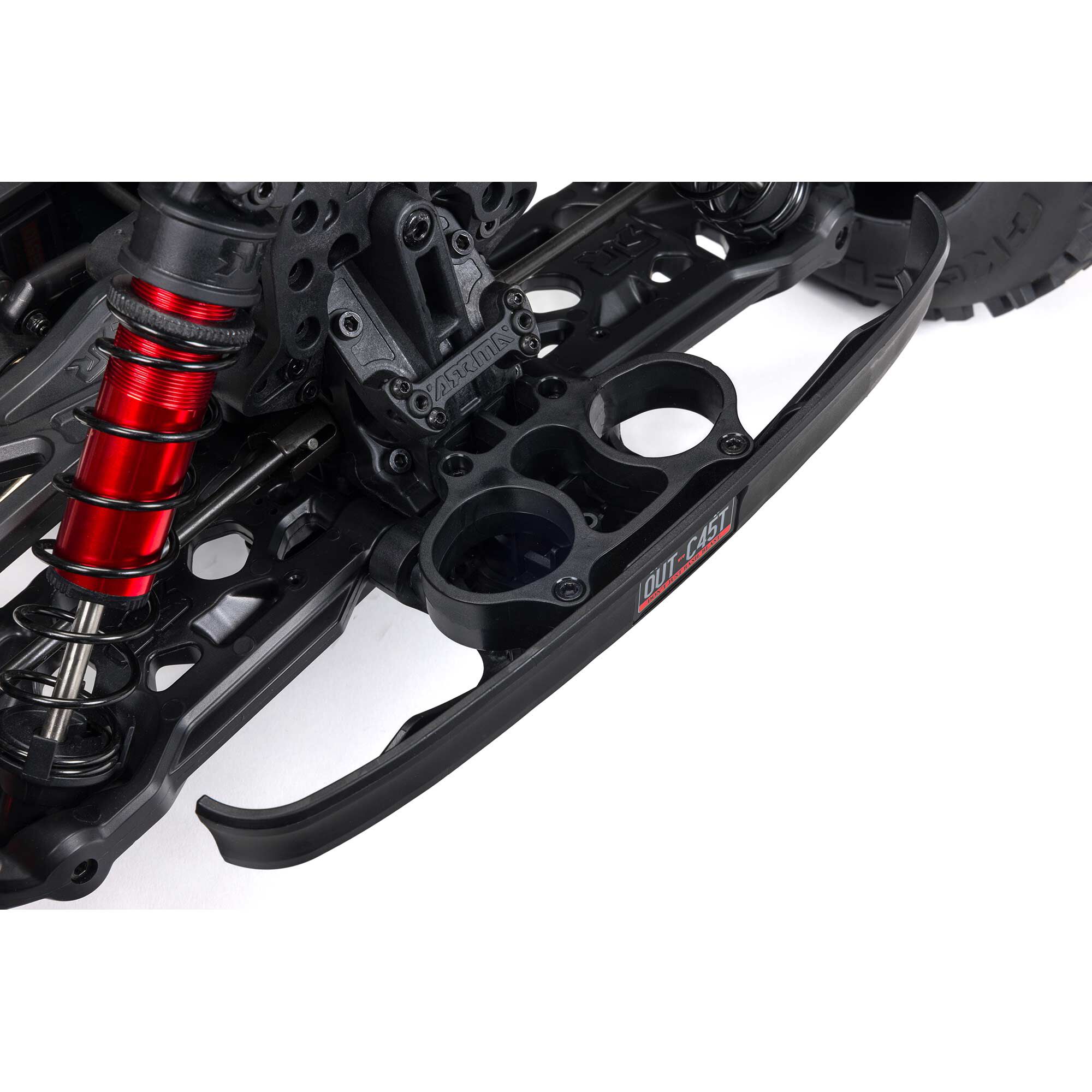 ARRMA 1:5 OUTCAST 8S EXB AVC 4X4 RTR Brushless Stunt Truck, Black-ARA5810V2T1