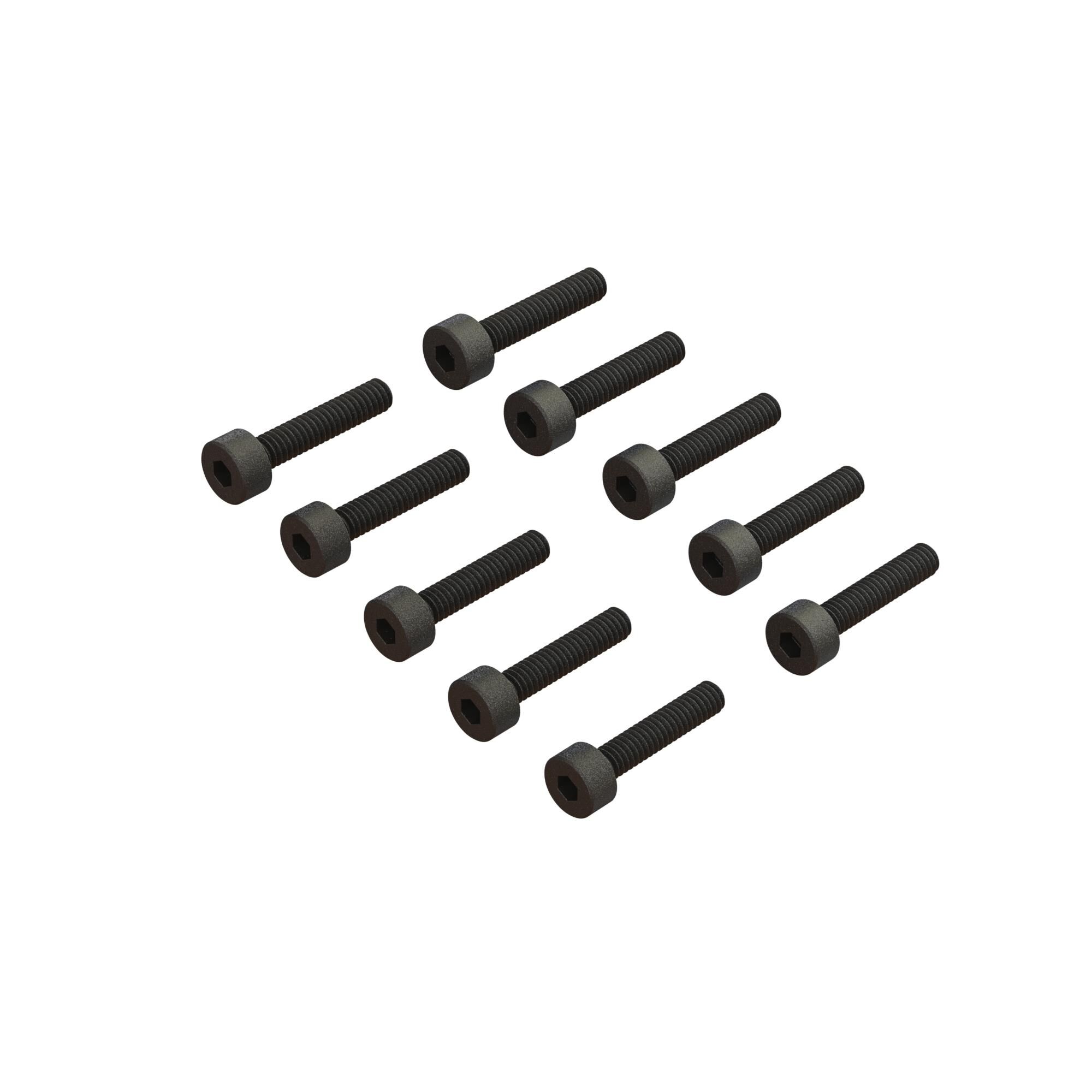 ARRMA Cap Head Screw M2x10mm (10)-ARA702012