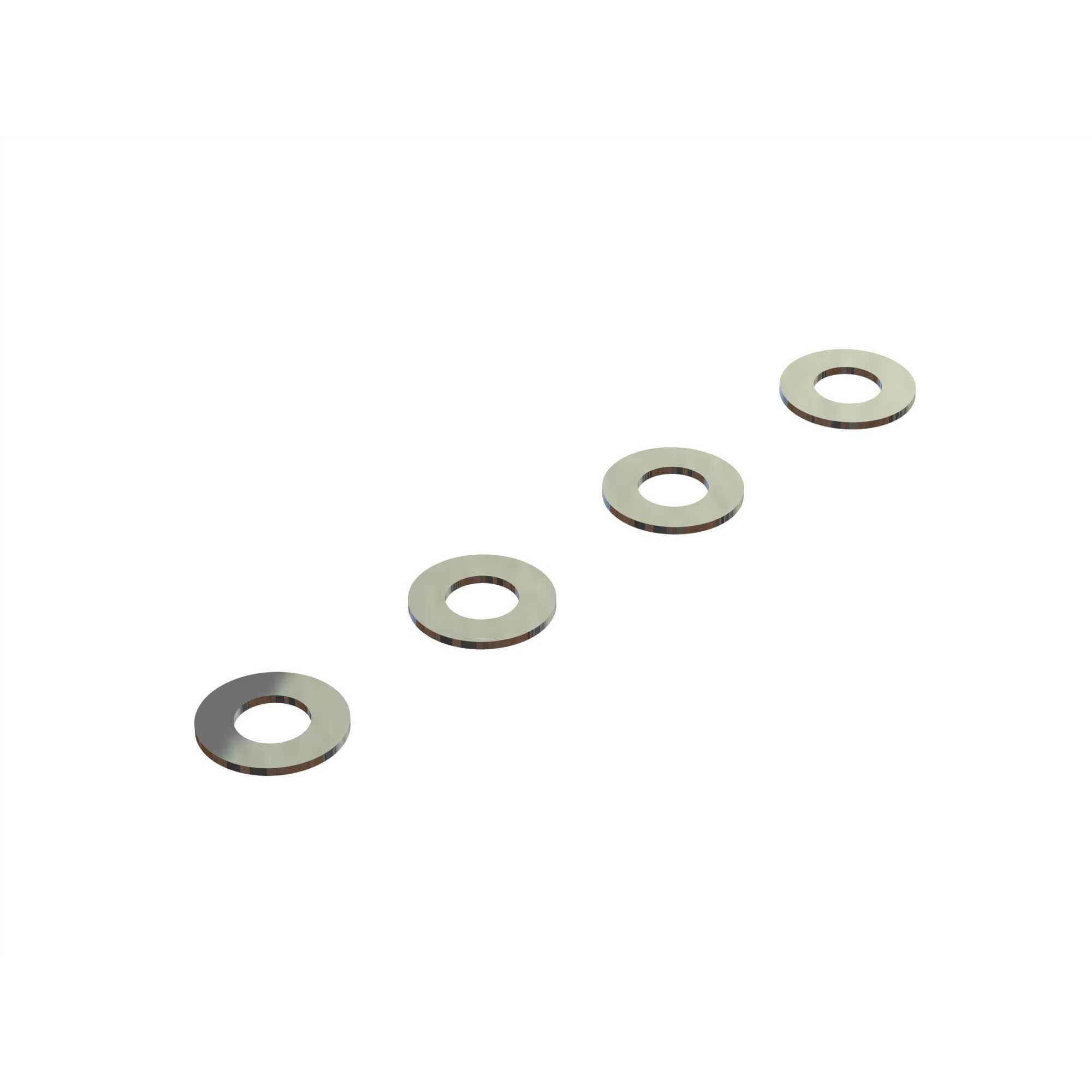 ARRMA Washer, 8x16x1mm (4)-ARA709056