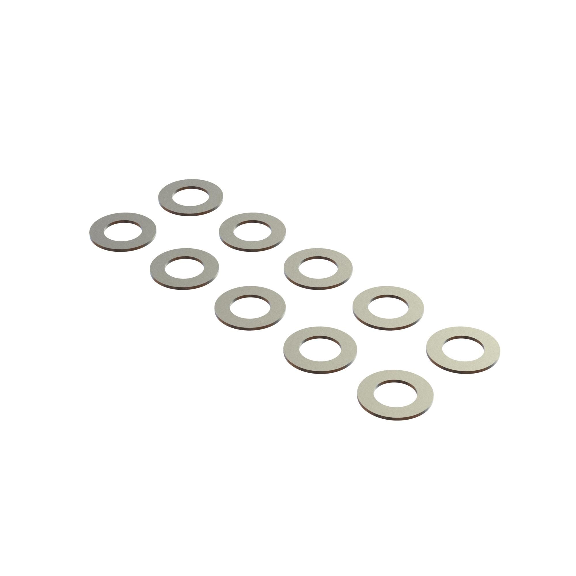 ARRMA Shim 4.1x7.4x0.35mm (10)-ARA709063