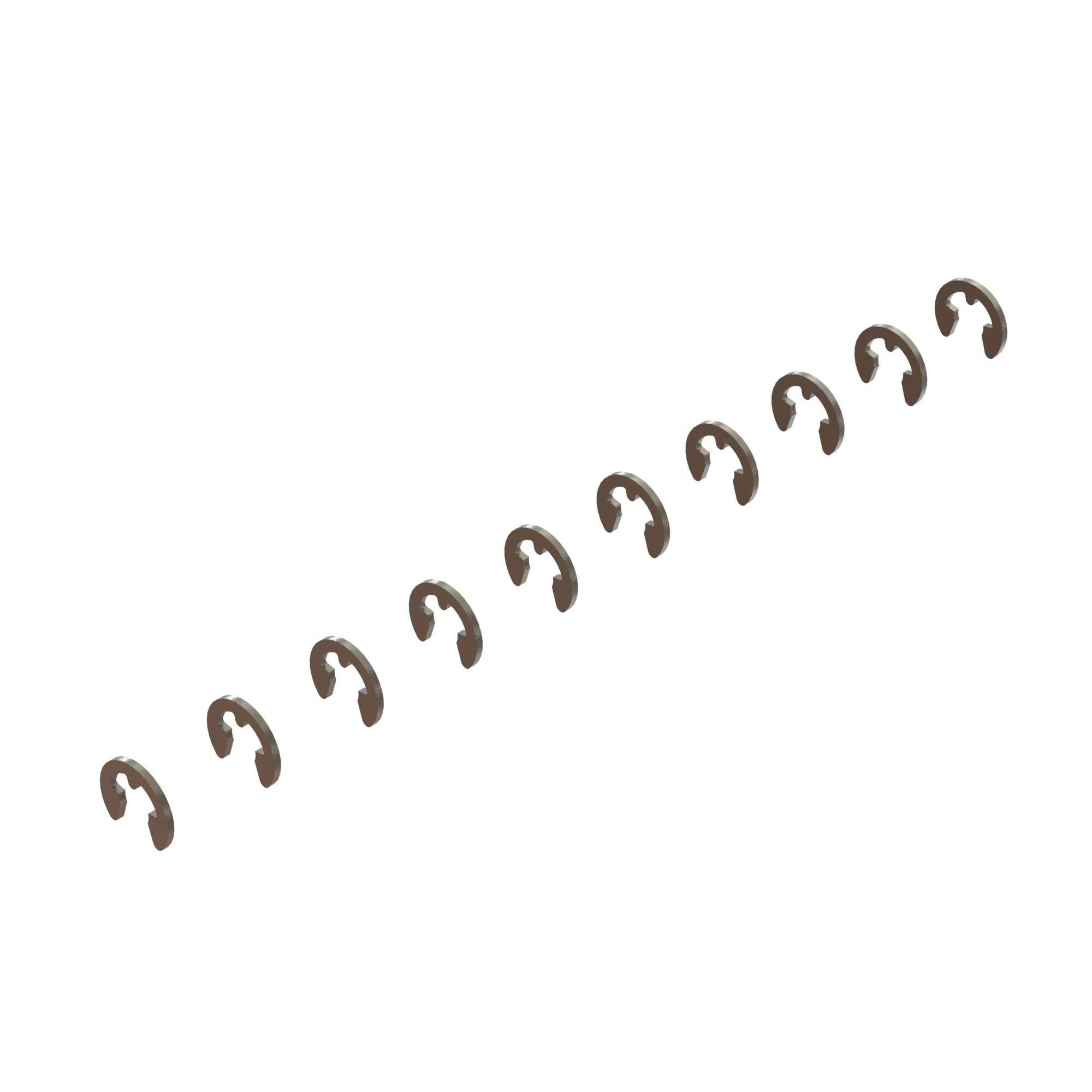 ARRMA E Clip Din 6799, 3.2mm (10)-ARA710006