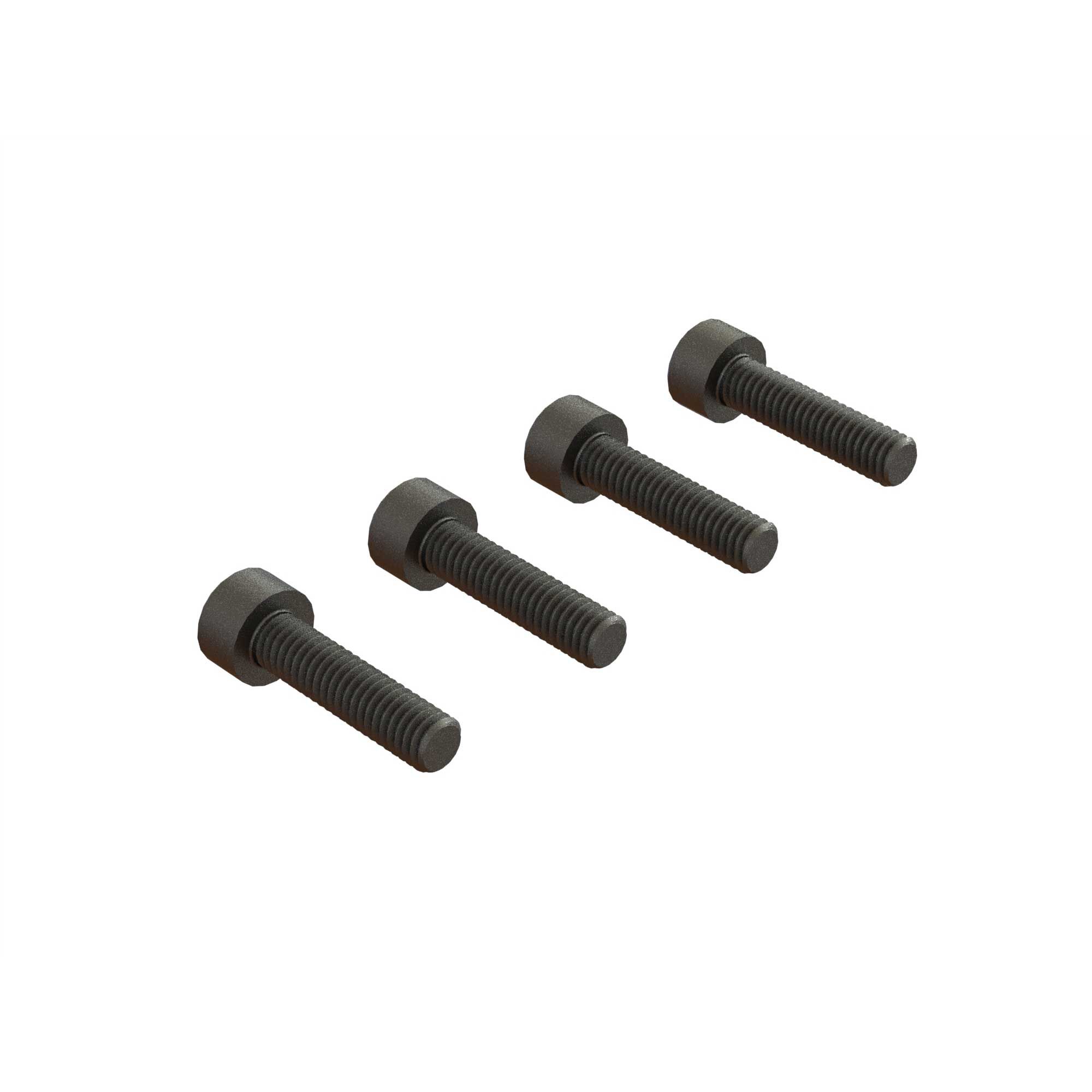 ARRMA Cap Head Machine Screw, M4x12mm (4)-ARA723412