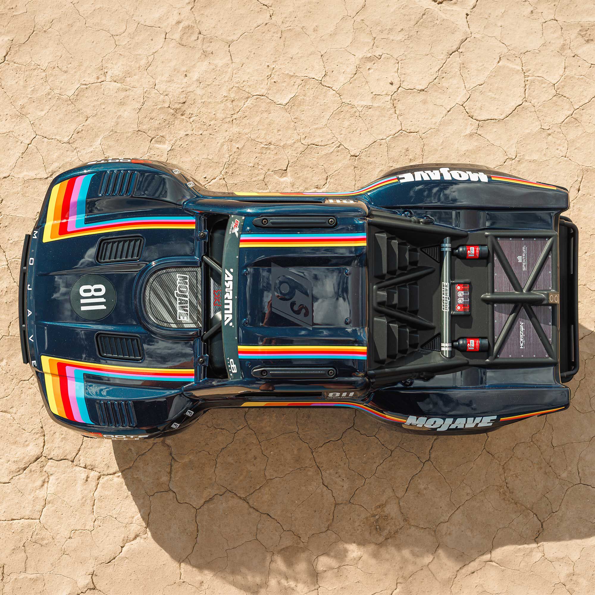 ARRMA 1/7 MOJAVE 6S 4X4 RTR Brushless Desert Truck, Blue