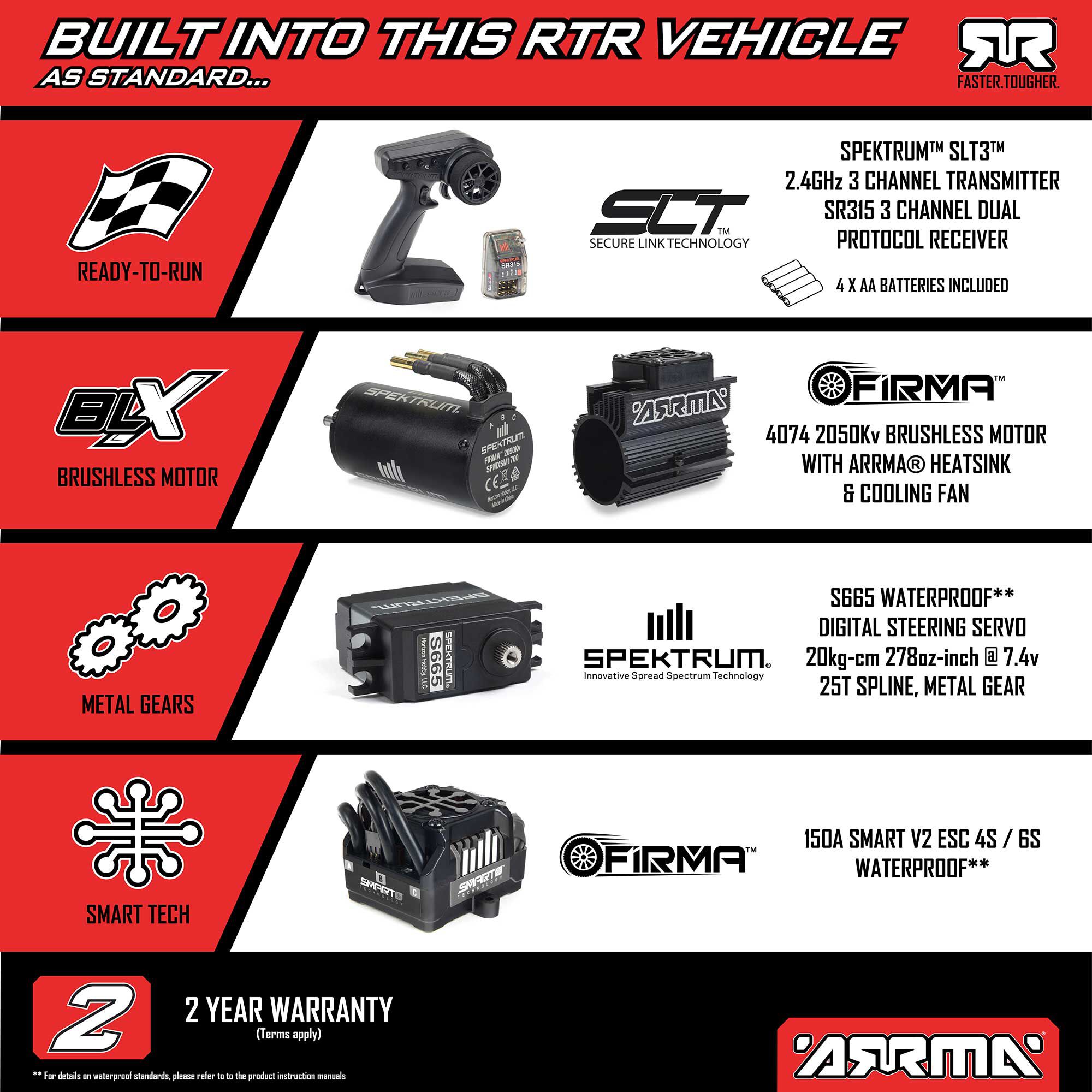 ARRMA 1/7 MOJAVE 6S 4X4 RTR Brushless Desert Truck, Blue