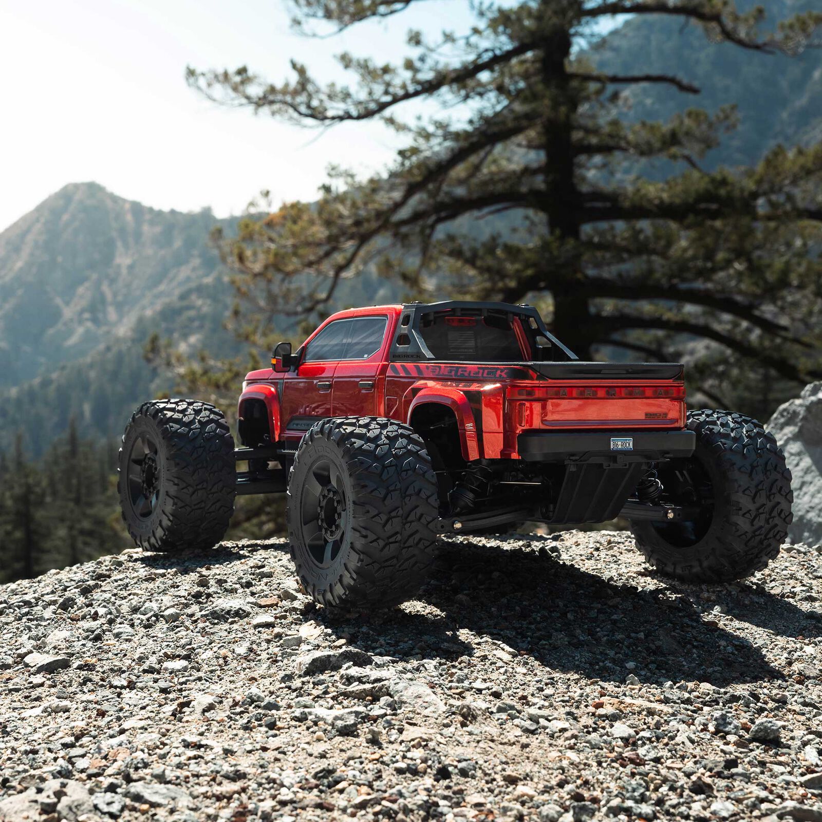 1/7 BIG ROCK 6S 4X4 RTR Brushless Monster Truck, Gun Metal（Ships within 5-7 days）