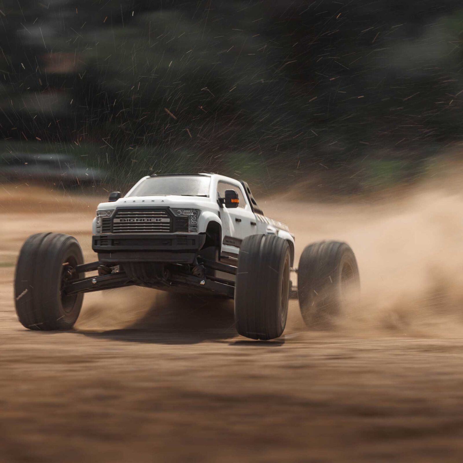1/7 BIG ROCK 6S 4X4 RTR Brushless Monster Truck, Gun Metal（Ships within 5-7 days）