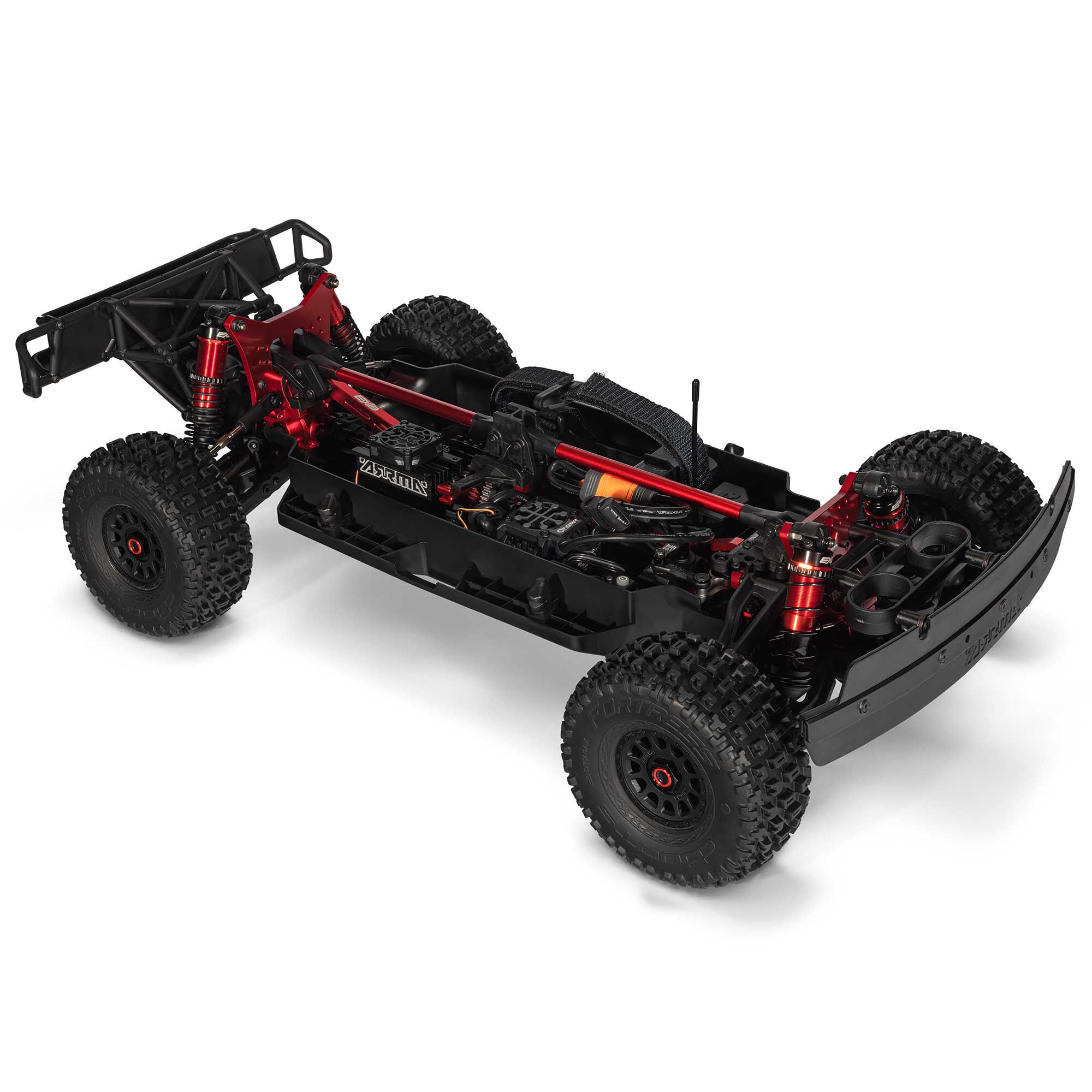 ARRMA 1:7 MOJAVE 6S EXB 4X4 RTR Brushless Desert Truck, Black-ARA7704V3T1