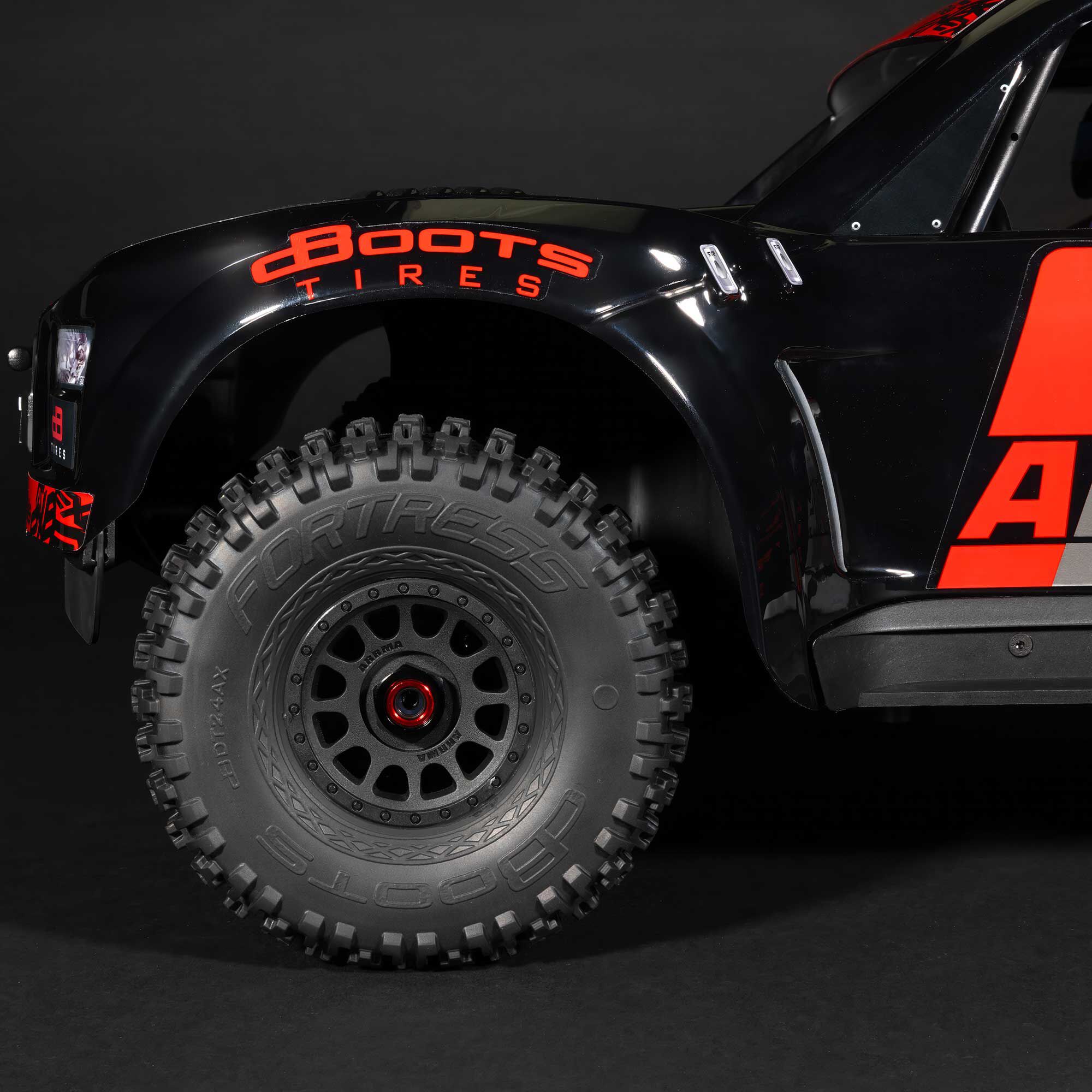ARRMA 1:7 MOJAVE 6S EXB 4X4 RTR Brushless Desert Truck, Black-ARA7704V3T1