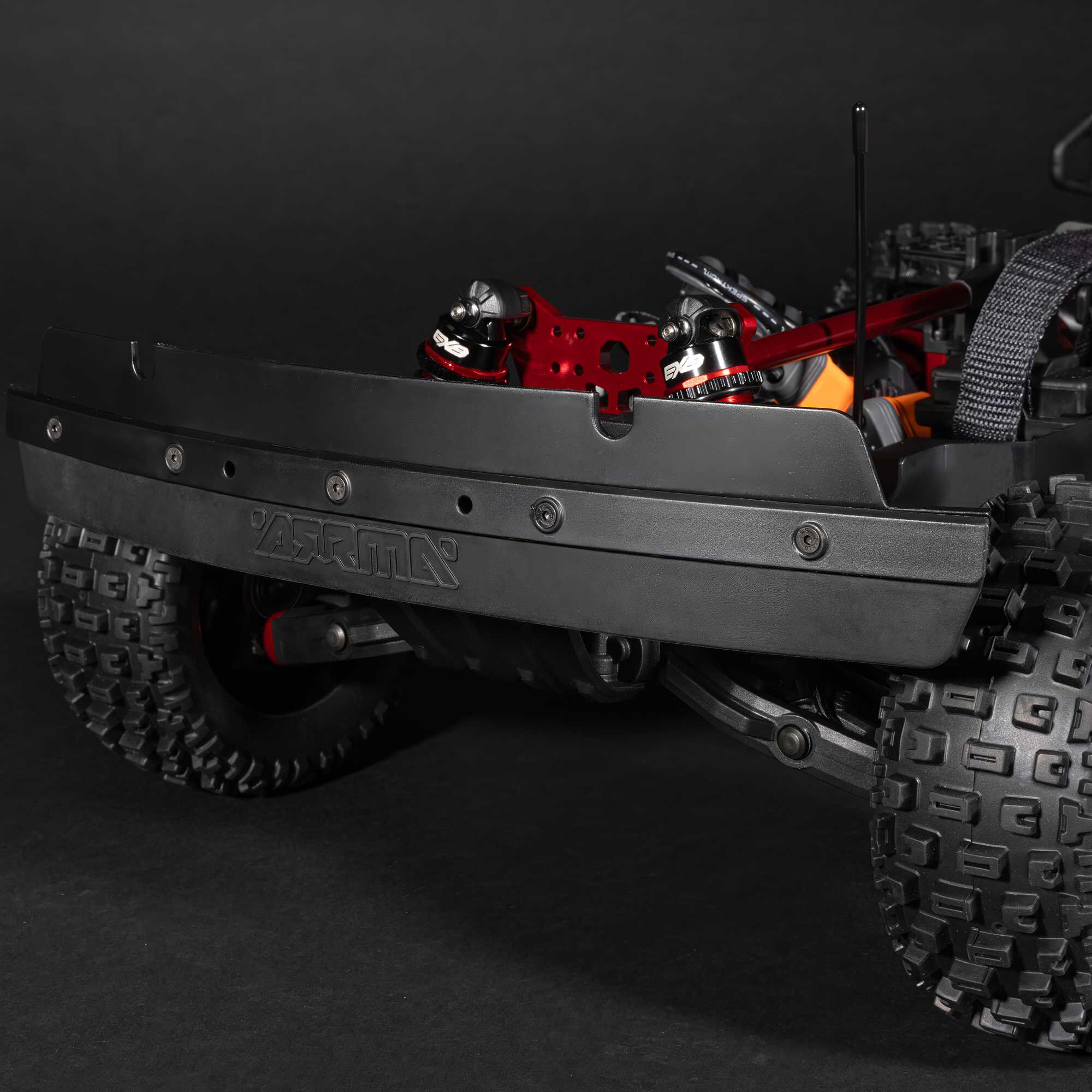 ARRMA 1:7 MOJAVE 6S EXB 4X4 RTR Brushless Desert Truck, Black-ARA7704V3T1