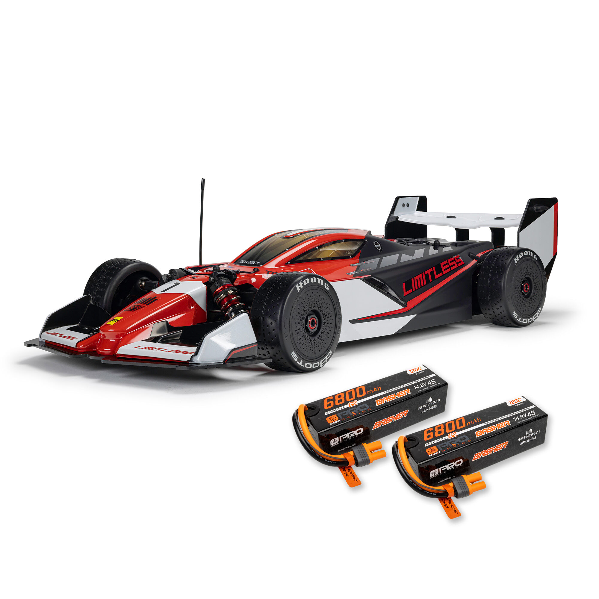 1/7 LIMITLESS 120 8S AVC 4X4 RTR Speed Machine Combo (2 Batteries Included)