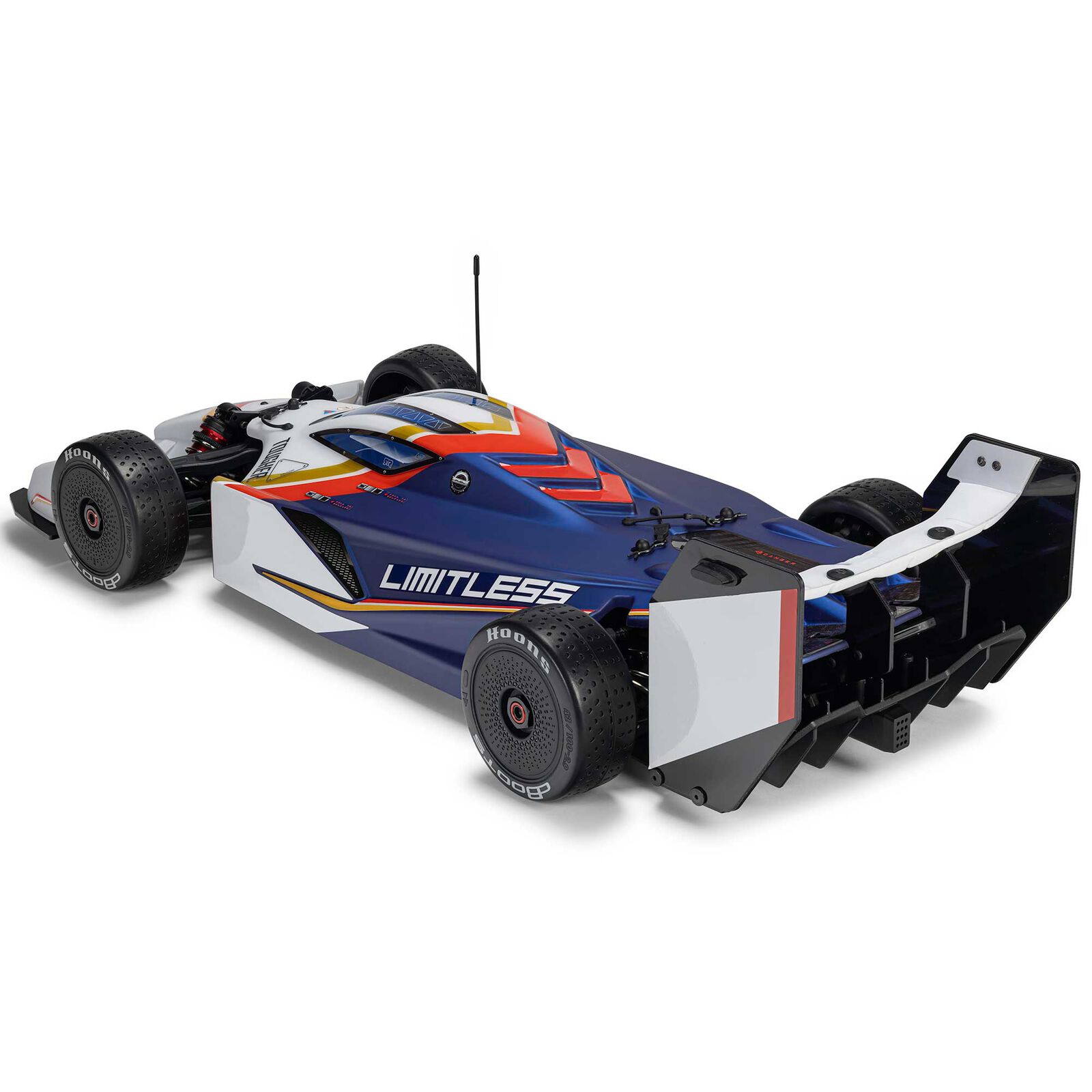 1/7 LIMITLESS 8S AVC 4X4 RTR Brushless Street Speed, Red/Black