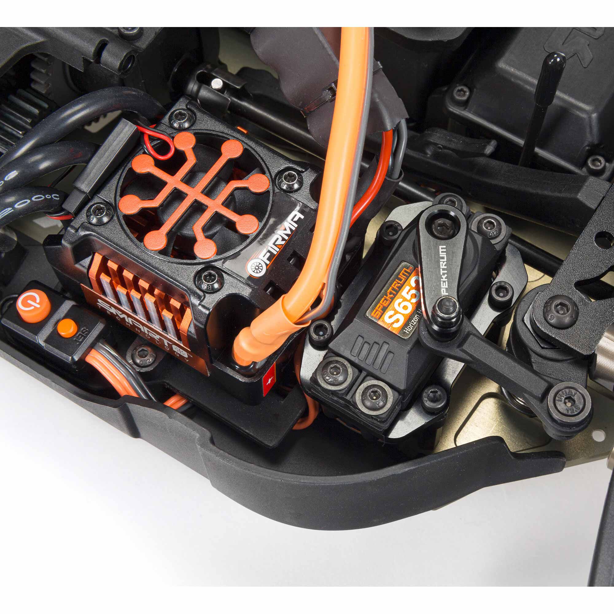 ARRMA 1/8 TYPHON 6S TLR Tuned 4X4 RTR Brushless Buggy, Red/Blue-ARA8406