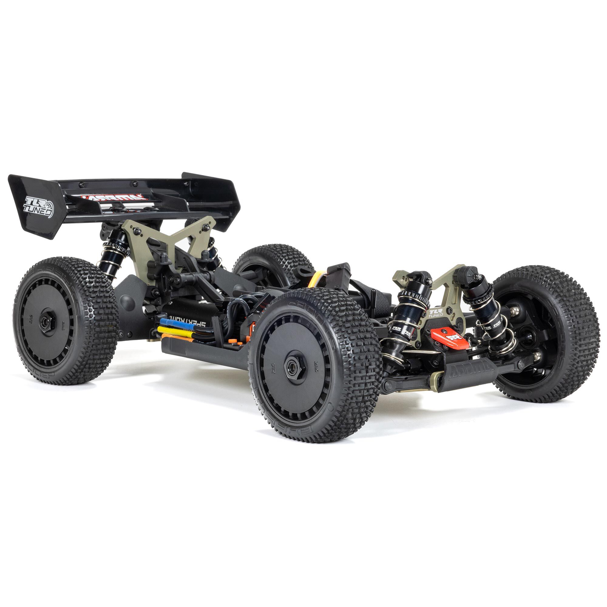 ARRMA 1/8 TYPHON 6S TLR Tuned 4X4 RTR Brushless Buggy, Red/Blue-ARA8406