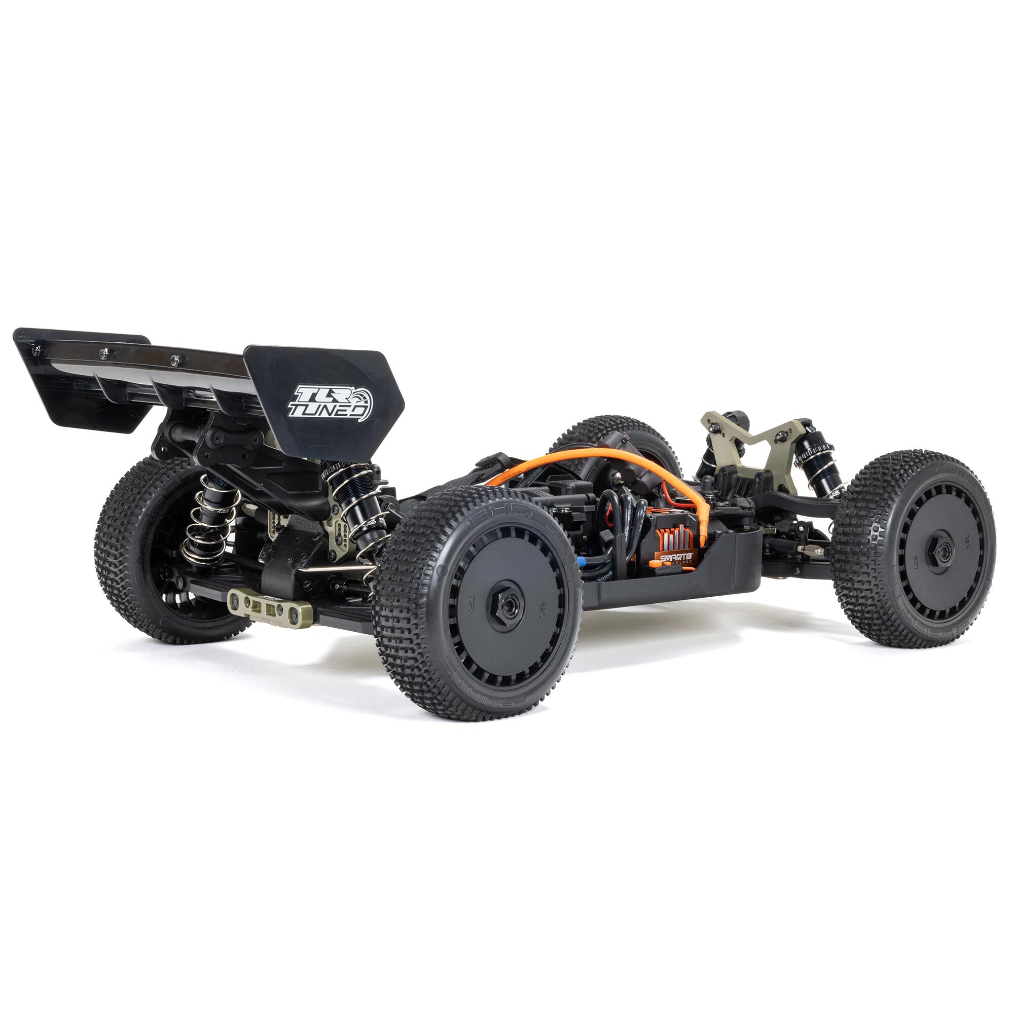ARRMA 1/8 TYPHON 6S TLR Tuned 4X4 RTR Brushless Buggy, Red/Blue-ARA8406