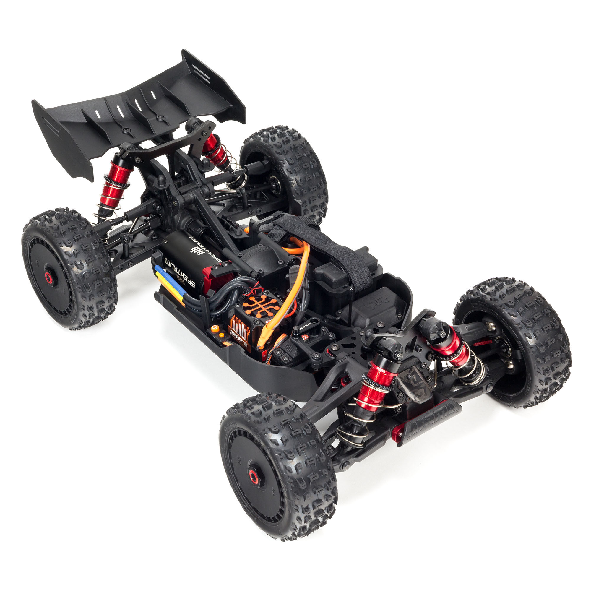 ARRMA 1/8 TYPHON 6S 4X4 RTR Brushless Buggy, Black-ARA8606V5