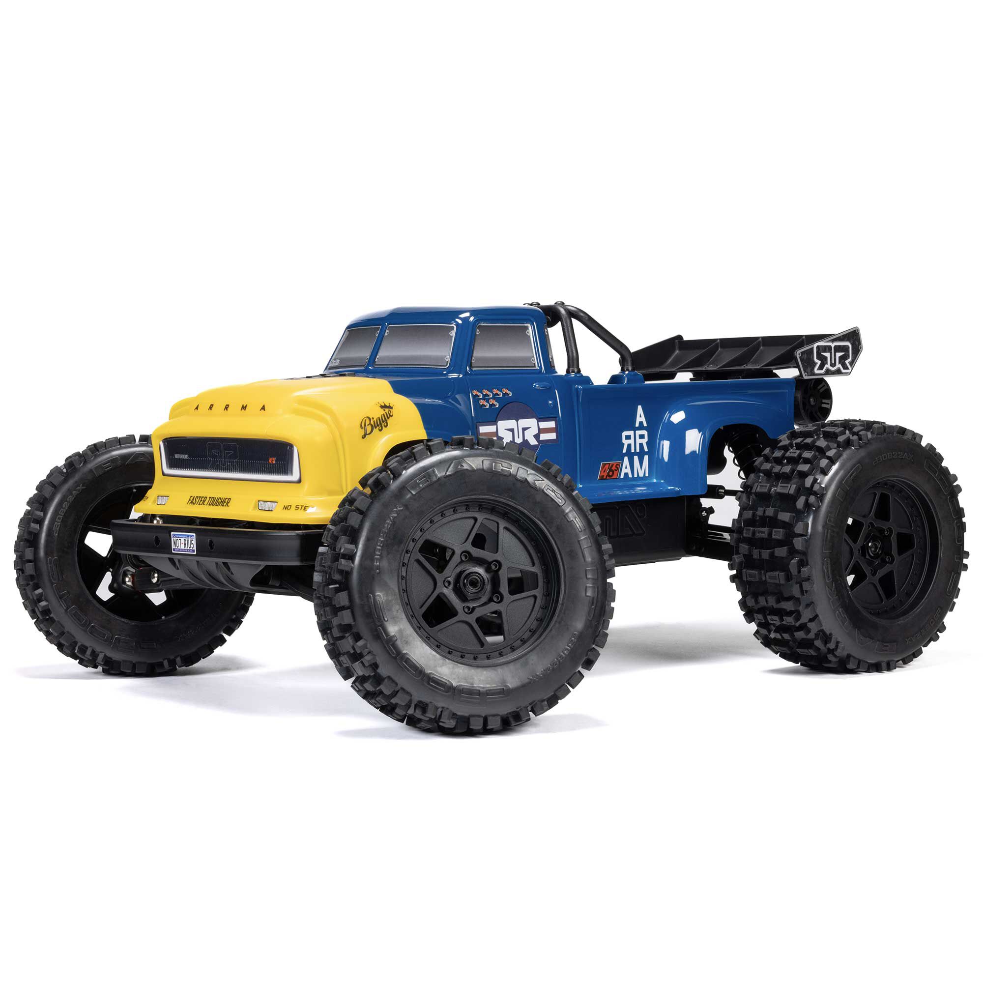 ARRMA 1:8 NOTORIOUS 6S 4X4 RTR Brushless Stunt Truck-ARA8611V6T1