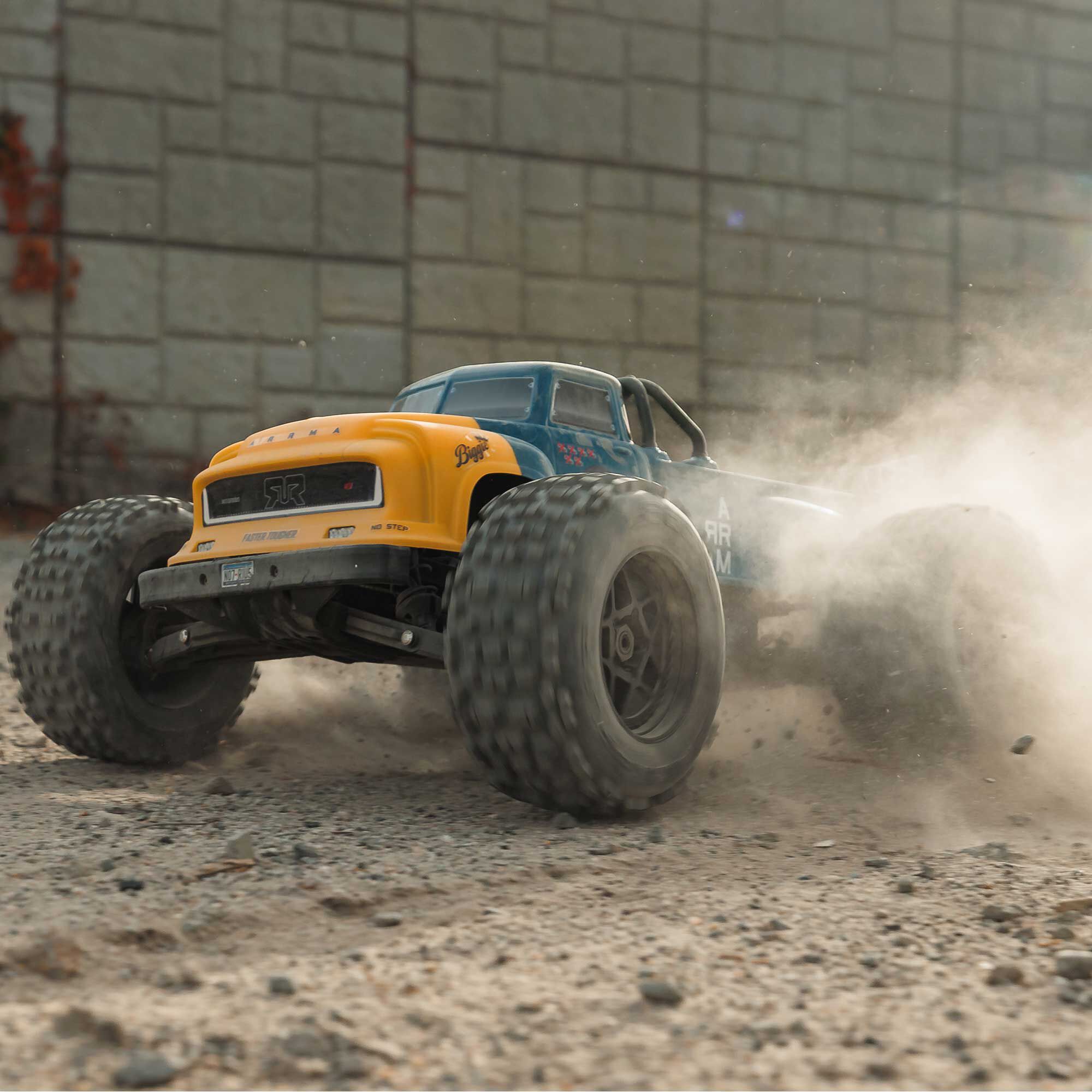 ARRMA 1:8 NOTORIOUS 6S 4X4 RTR Brushless Stunt Truck-ARA8611V6T1