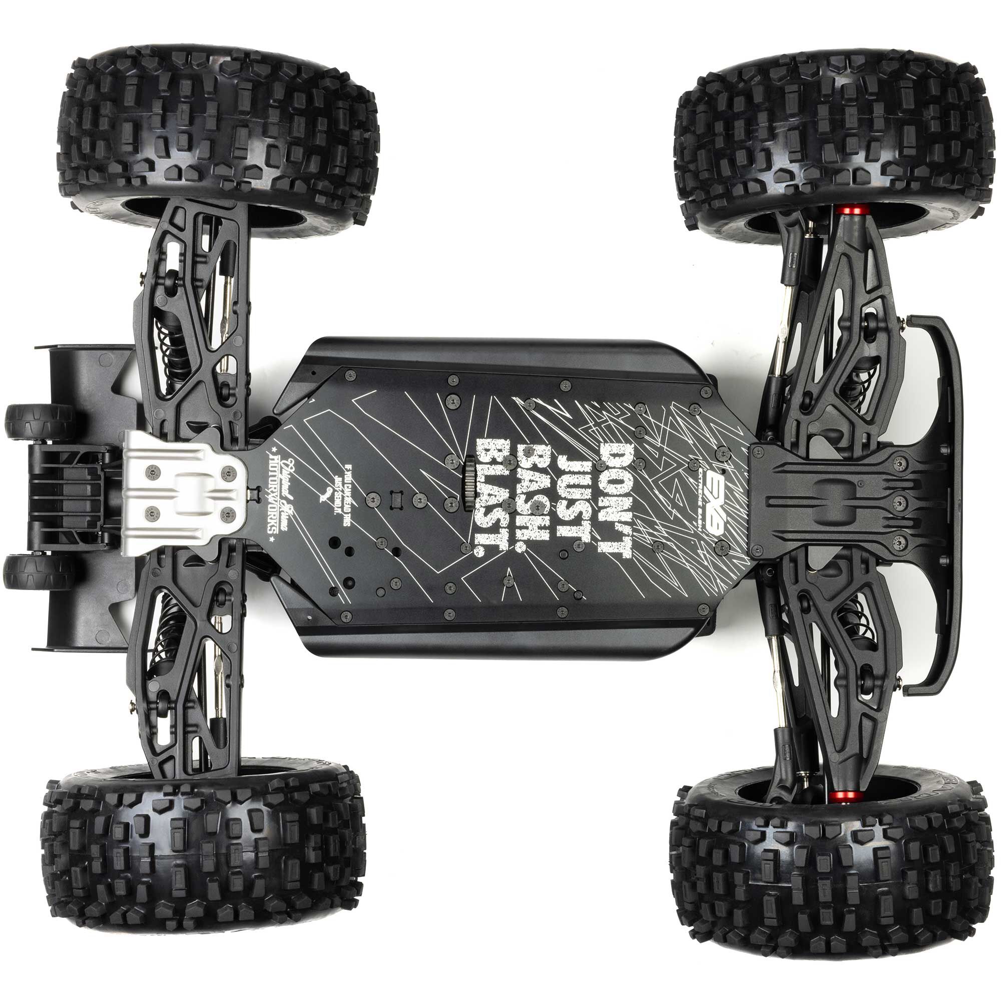 ARRMA 1:8 NOTORIOUS 6S 4X4 RTR Brushless Stunt Truck-ARA8611V6T1