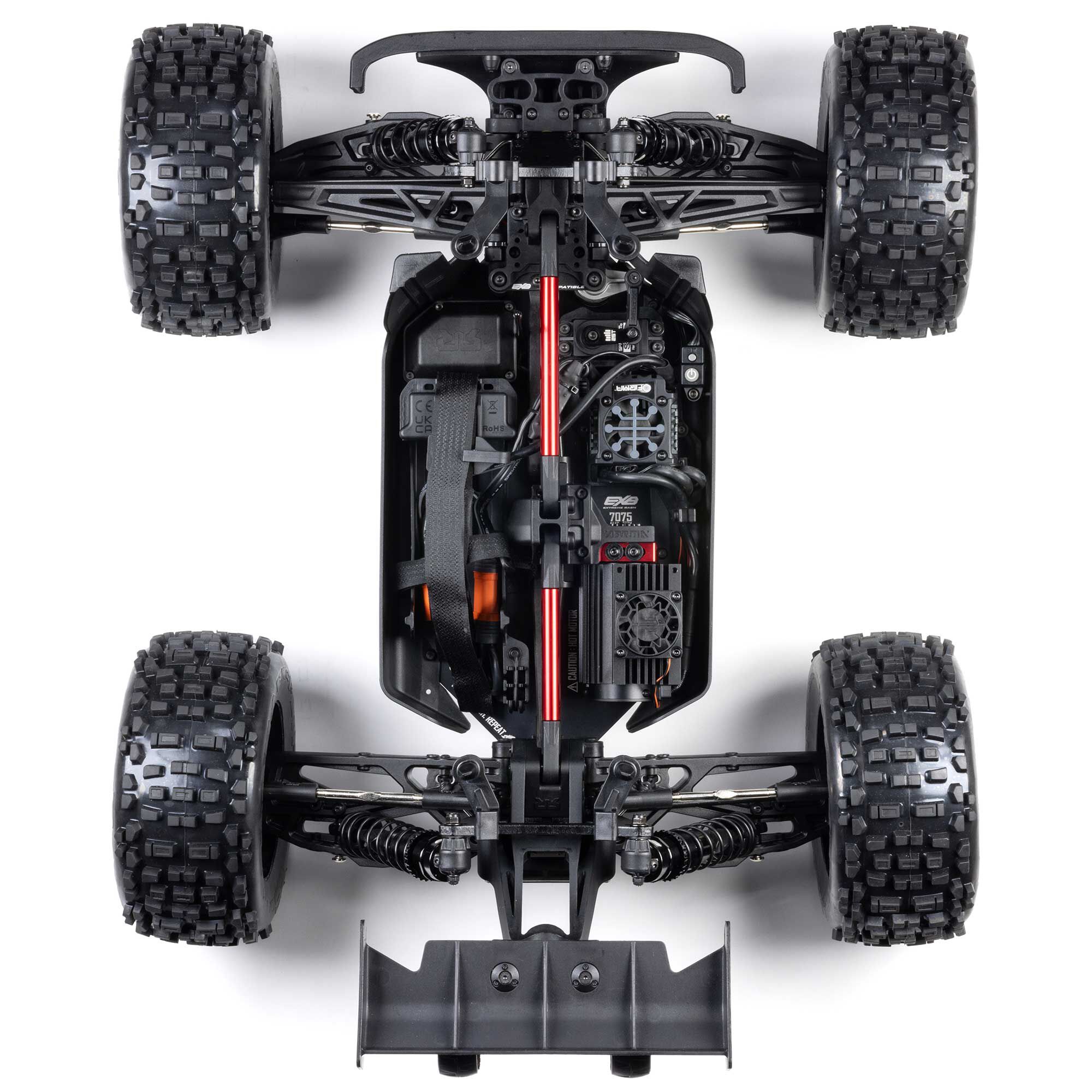 ARRMA 1:8 NOTORIOUS 6S 4X4 RTR Brushless Stunt Truck-ARA8611V6T1