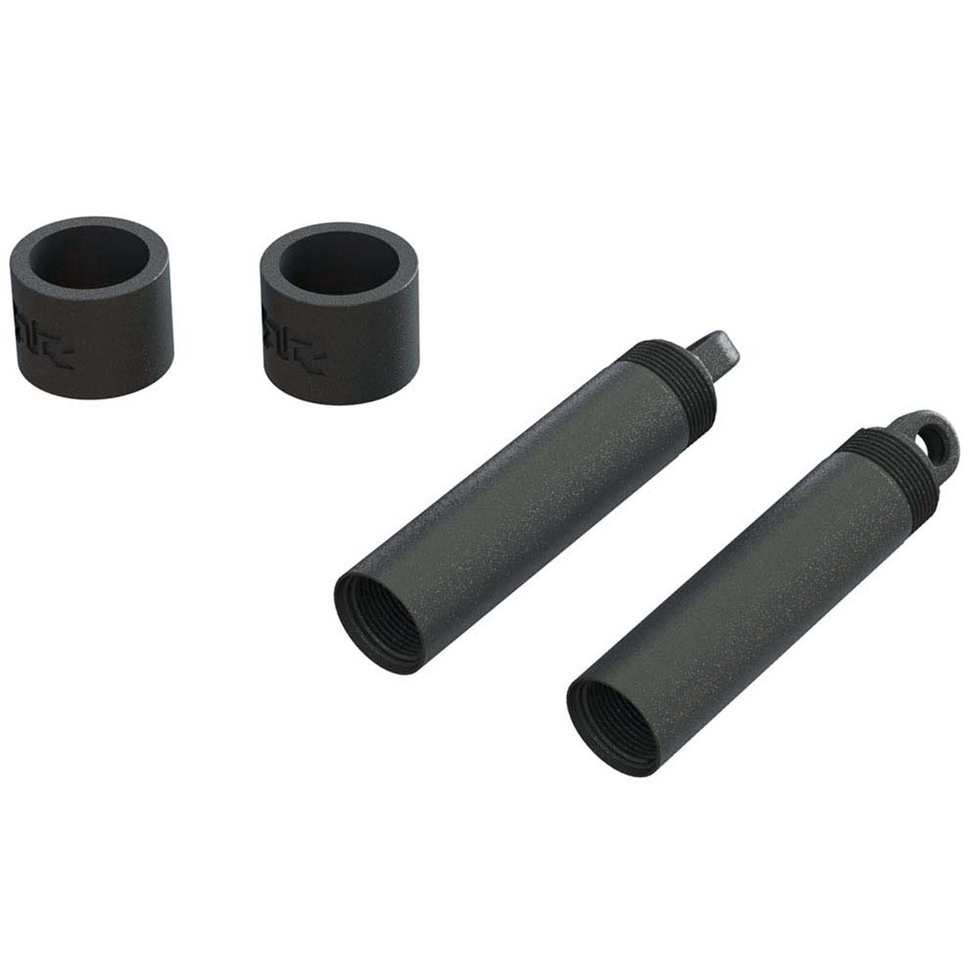 ARRMA Rear Shock Body Spring Spacer Set (2): 4x4-ARAC8945
