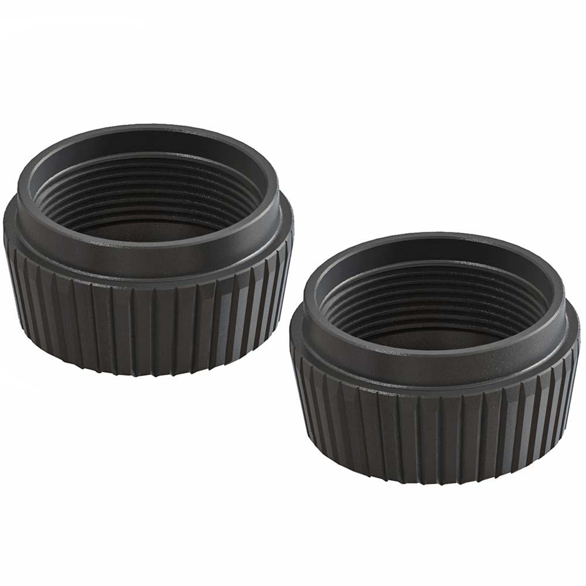ARRMA Shock Cap Lower Aluminum, Black (2): 6S-ARAC8967