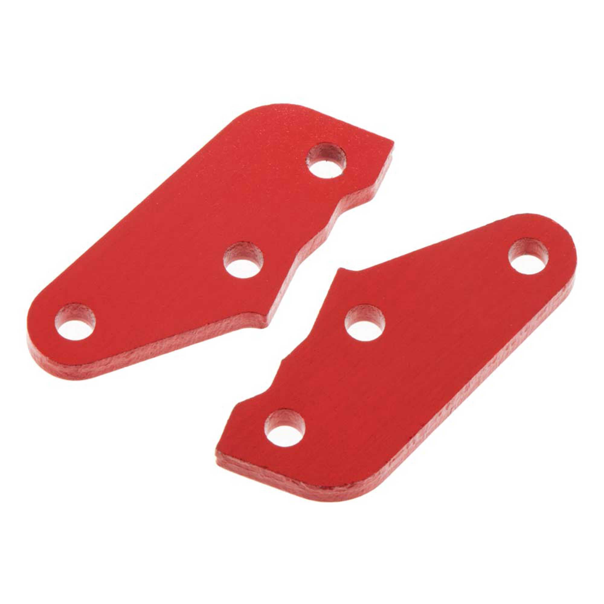 ARRMA AR340072 Steering Plate A Aluminum Red (2)-ARAC9363