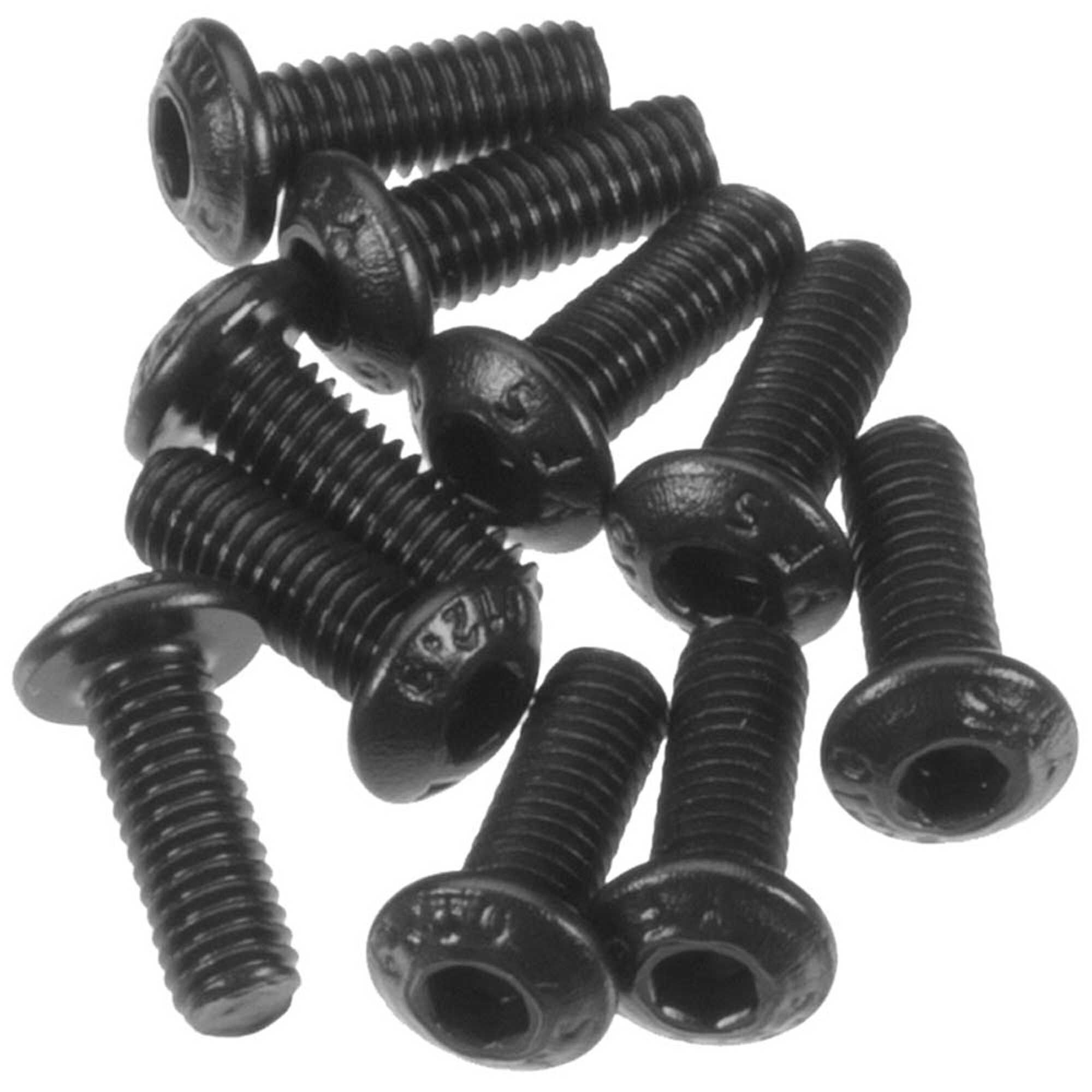 ARRMA Button Head Screw 3x8mm (10)-ARAC9807