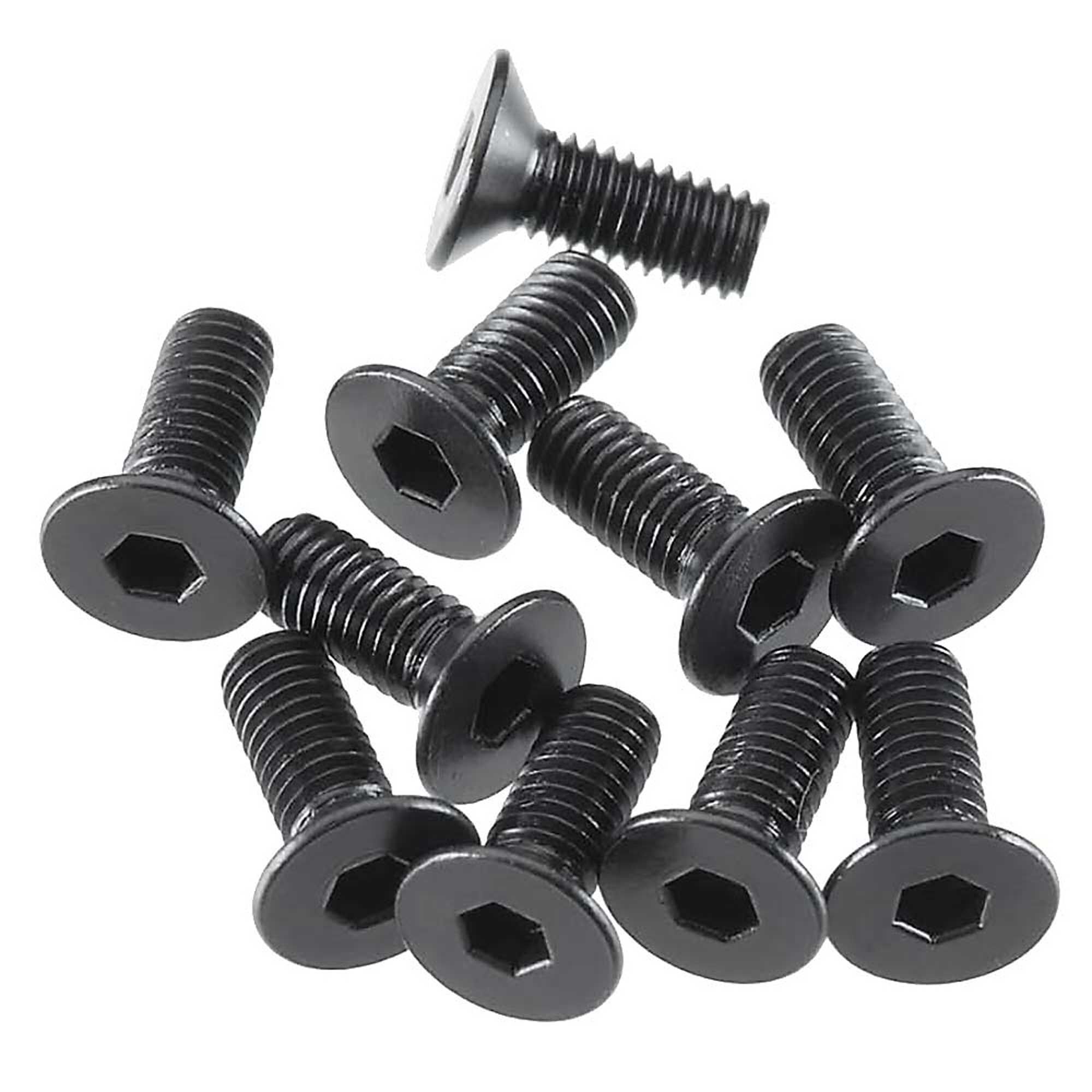 ARRMA Flat Head Screw 3x8mm (10)-ARAC9813