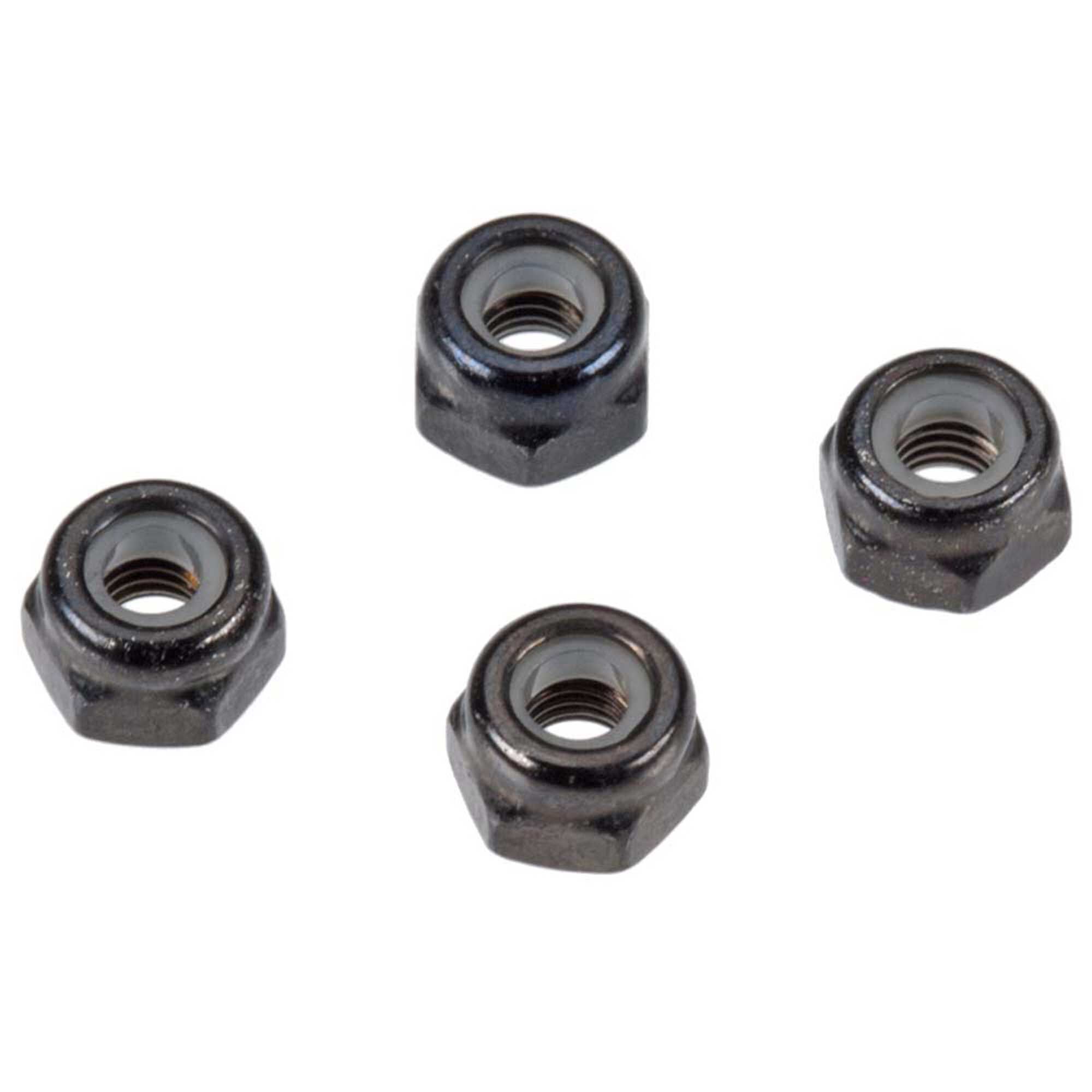 ARRMA Nylon Nut 3mm (4)-ARAC9818